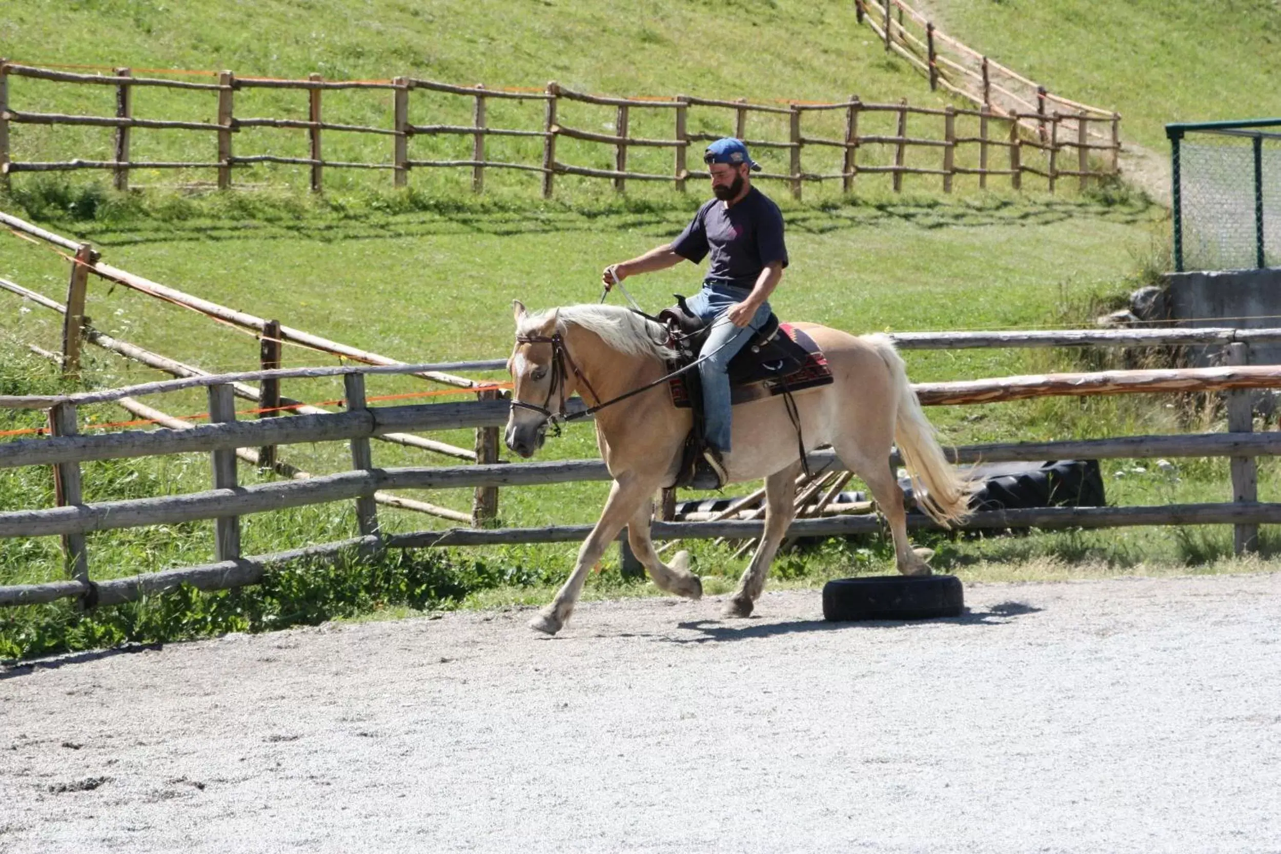 Summer, Horseback Riding in Sporthotel Kalcherhof