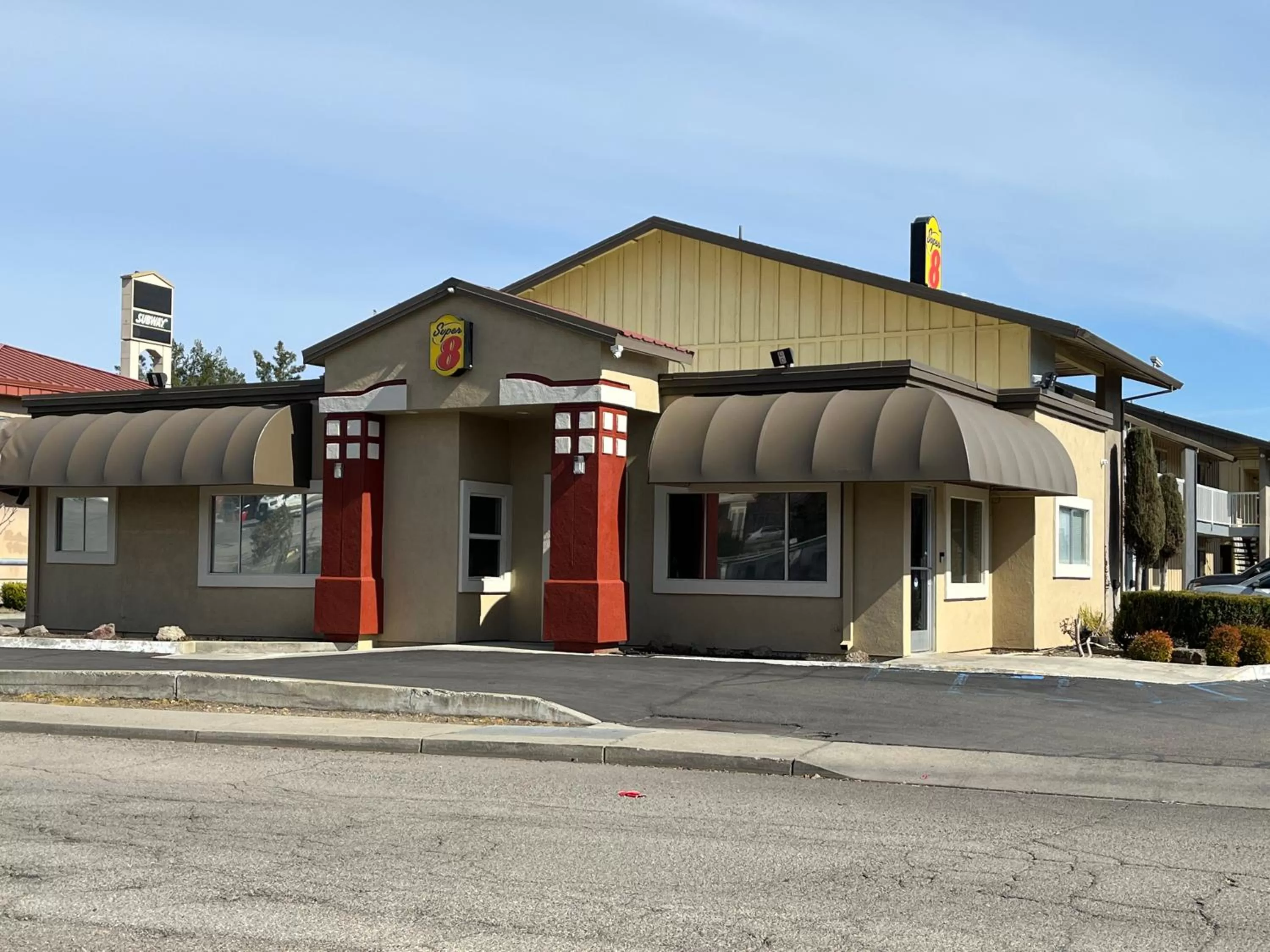 Property building in Super 8 by Wyndham Red Bluff