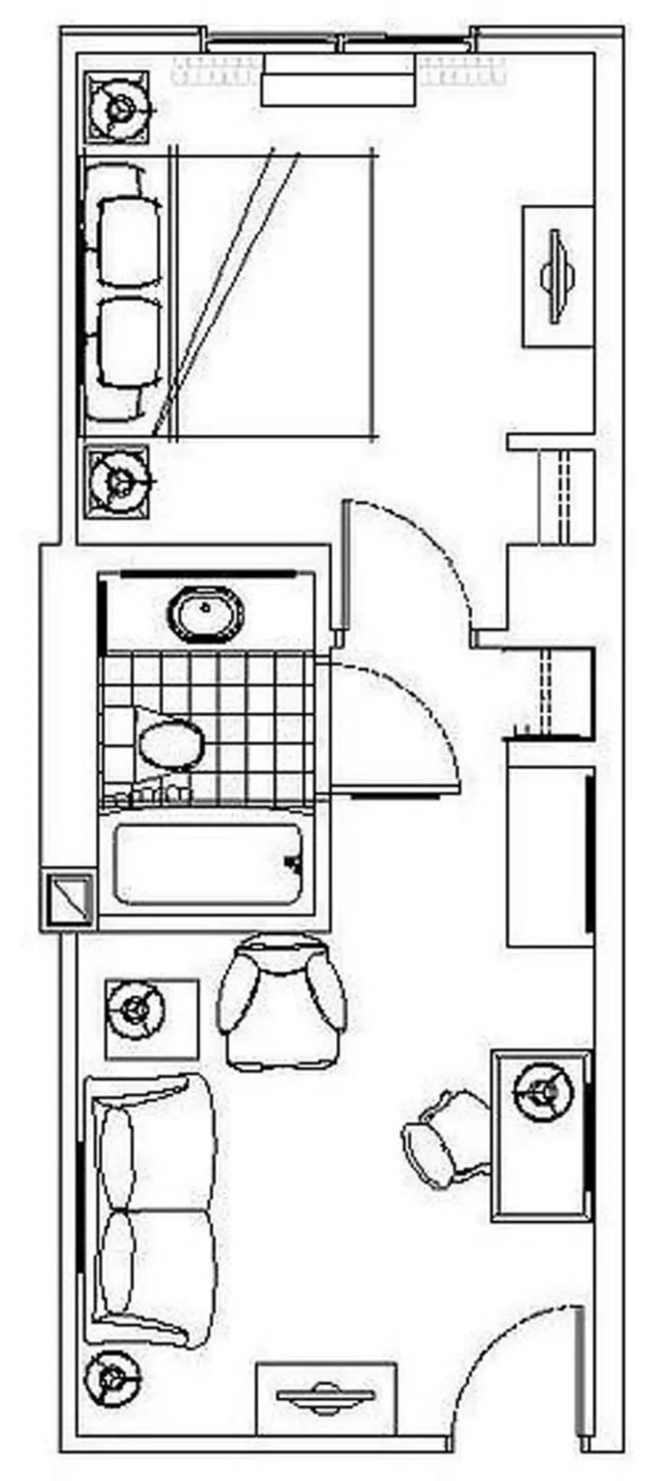 Floor Plan in Country Inn & Suites by Radisson, St. Petersburg - Clearwater, FL