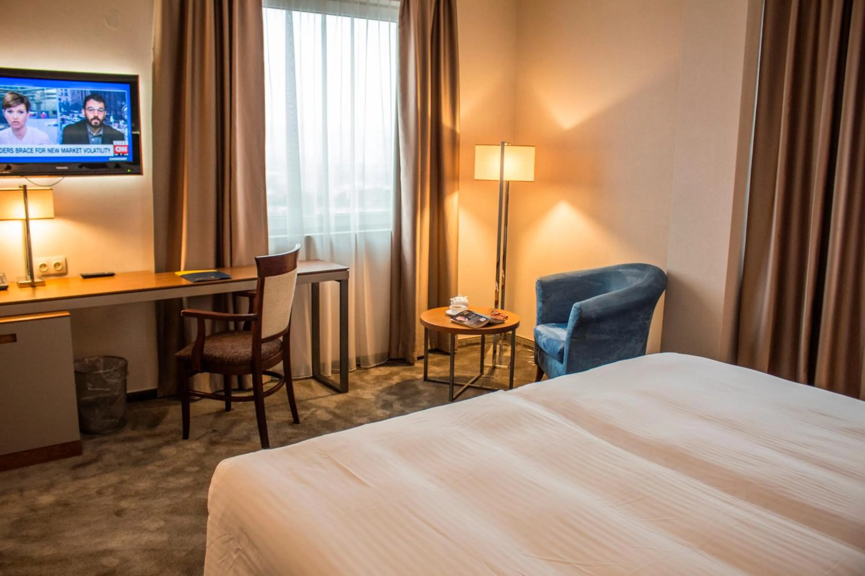 Photo of the whole room, Bed in Hotel Golden Tulip Varna