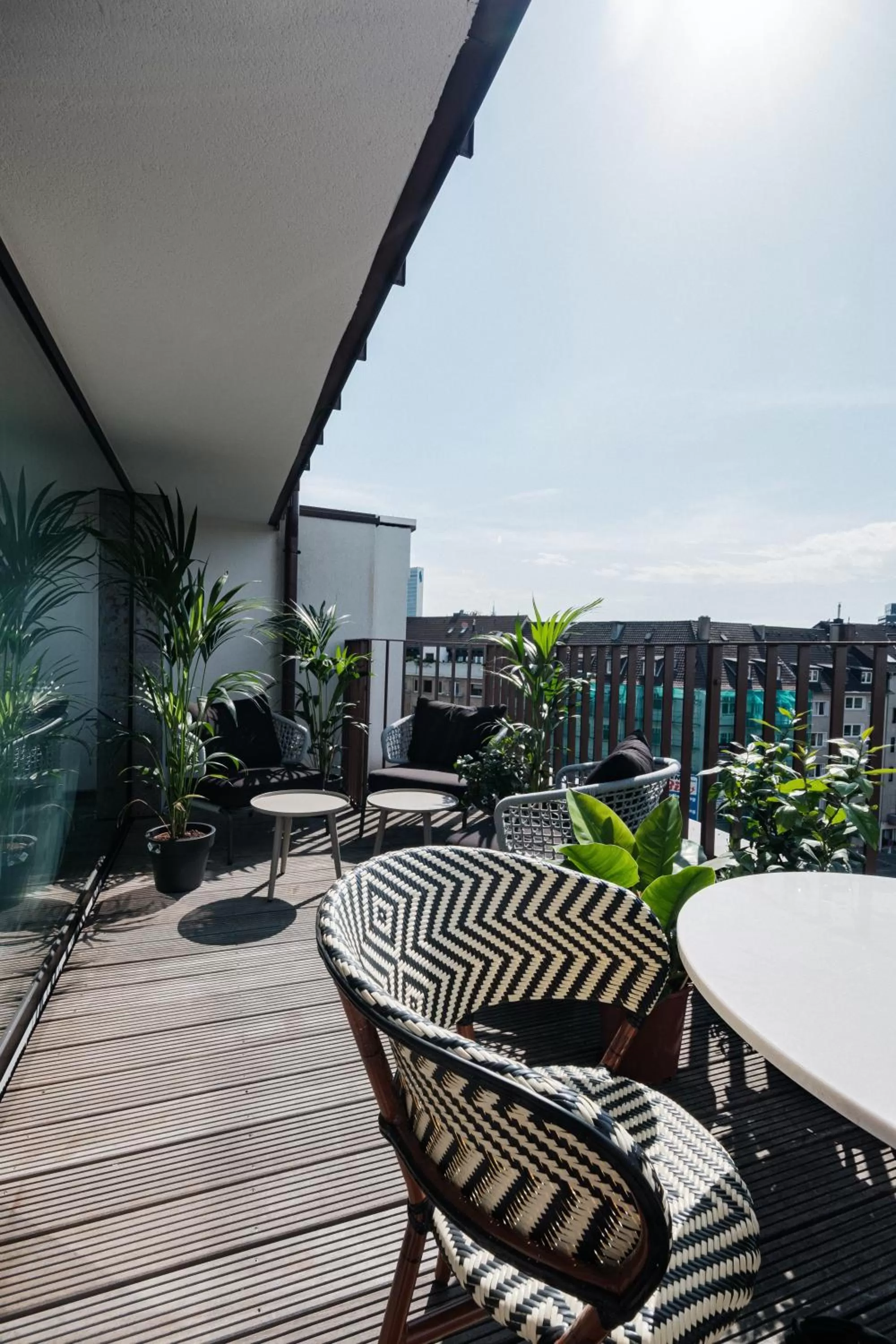 Balcony/Terrace in MUZE Hotel Dusseldorf - Handwritten Collection