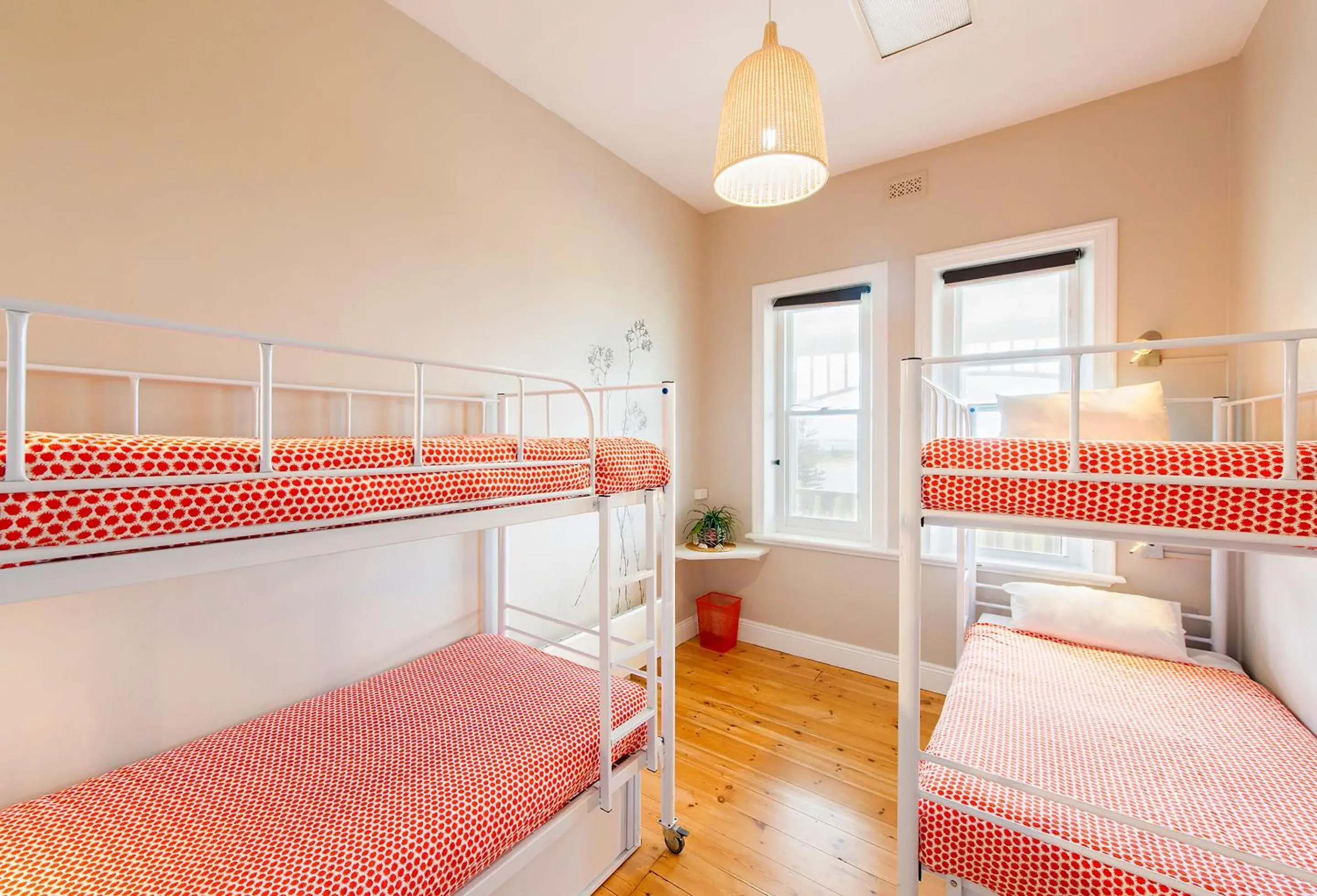 Bedroom, Bunk Bed in YHA Port Elliot Beach House