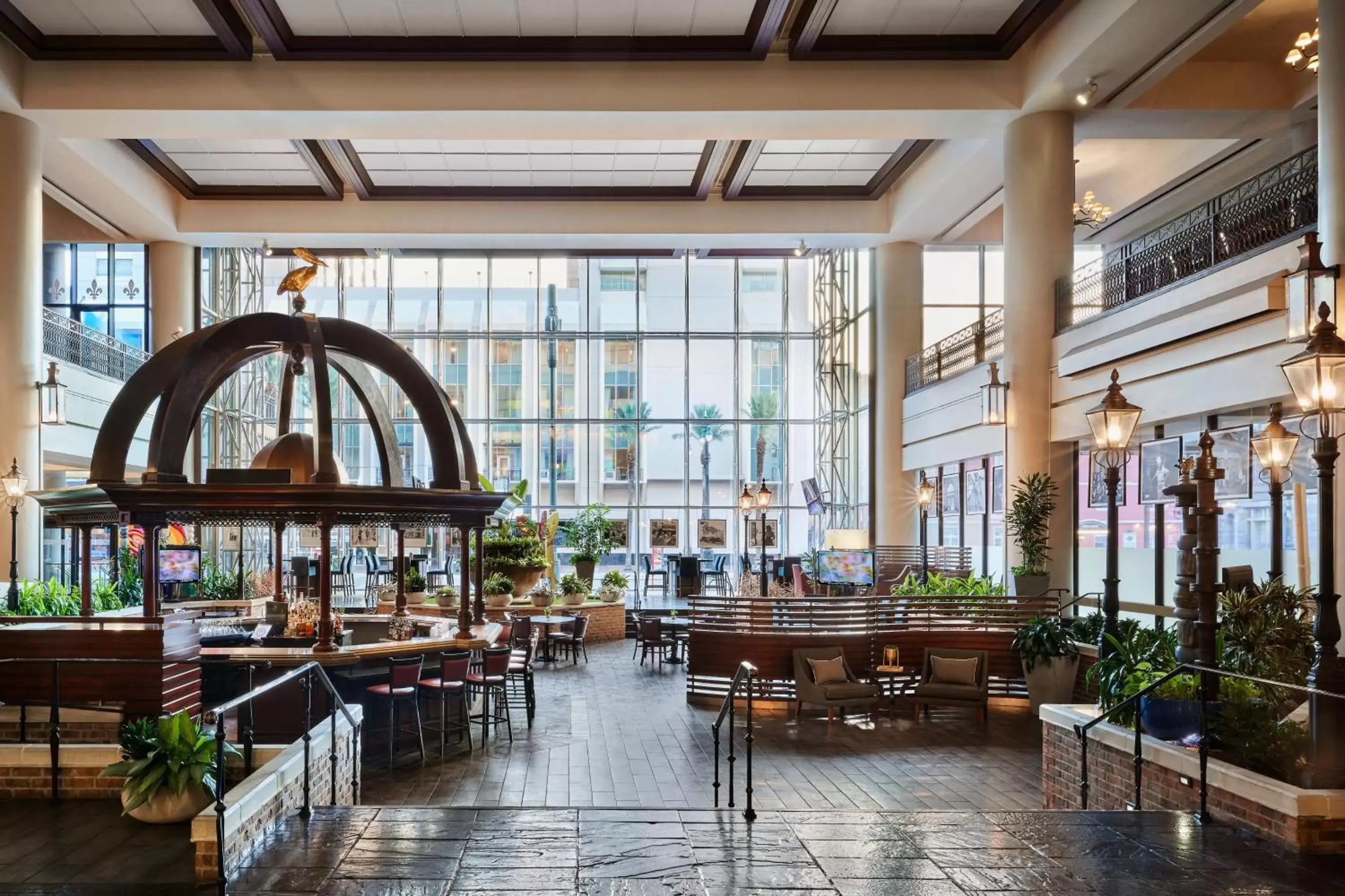 Lobby or reception, Restaurant/Places to Eat in Sheraton New Orleans Hotel