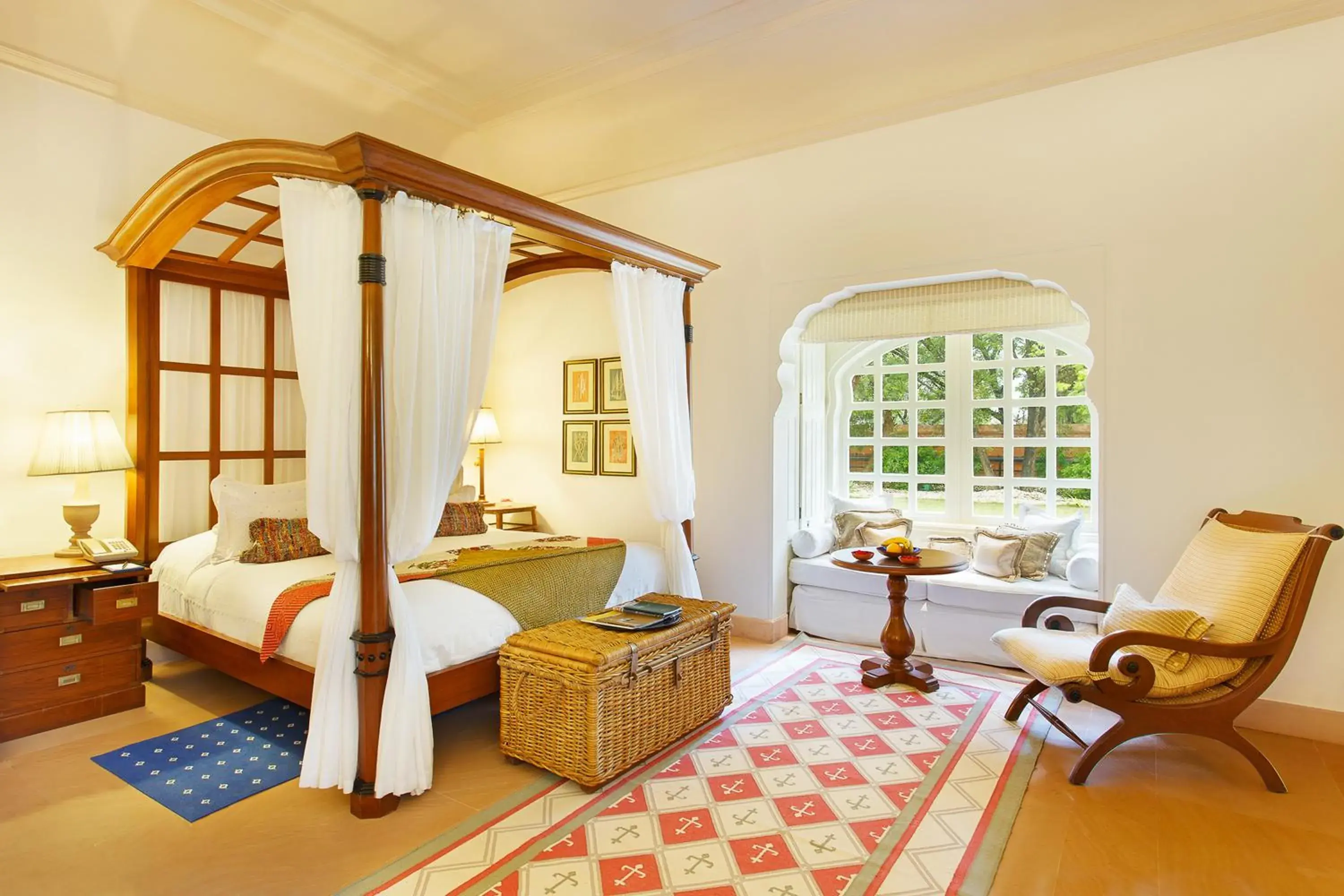 Bedroom in The Oberoi Rajvilas Jaipur