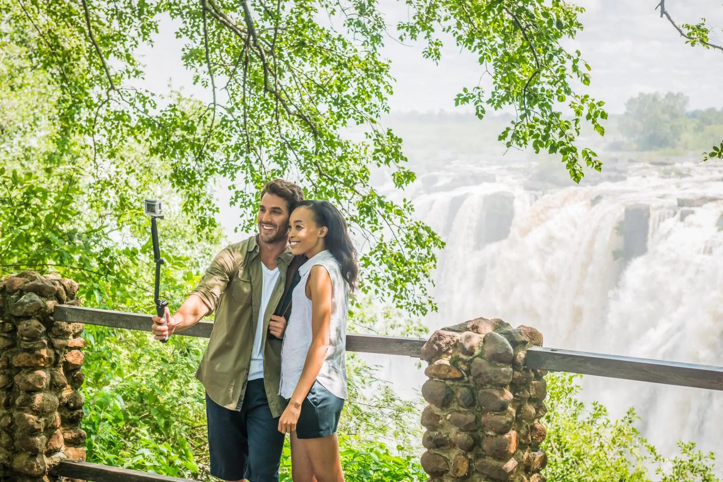 Guests in Avani Victoria Falls Resort