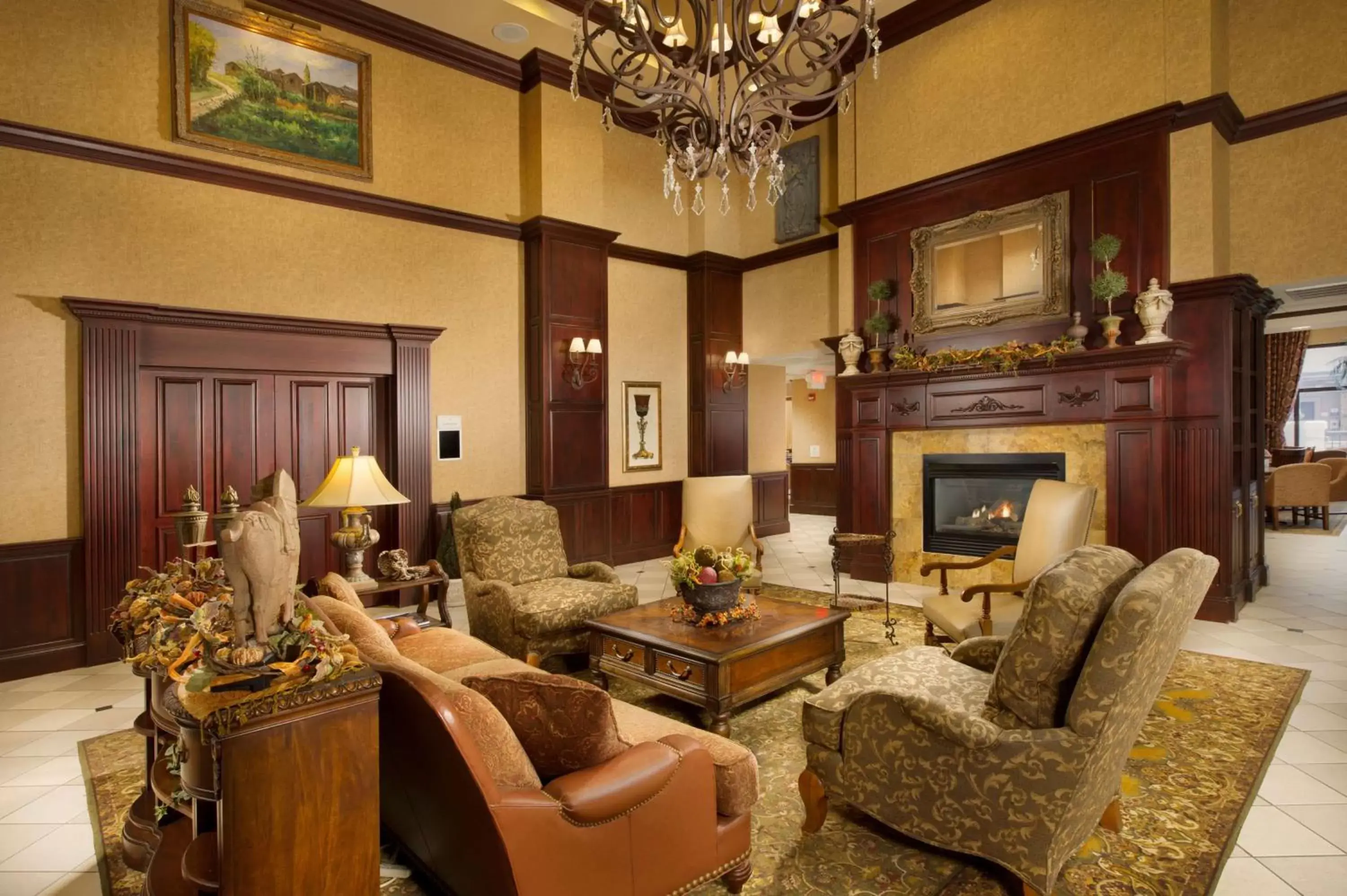 Lobby or reception in Hampton Inn & Suites Stillwater Lobby or reception in Hampton Inn & Suites Stillwater