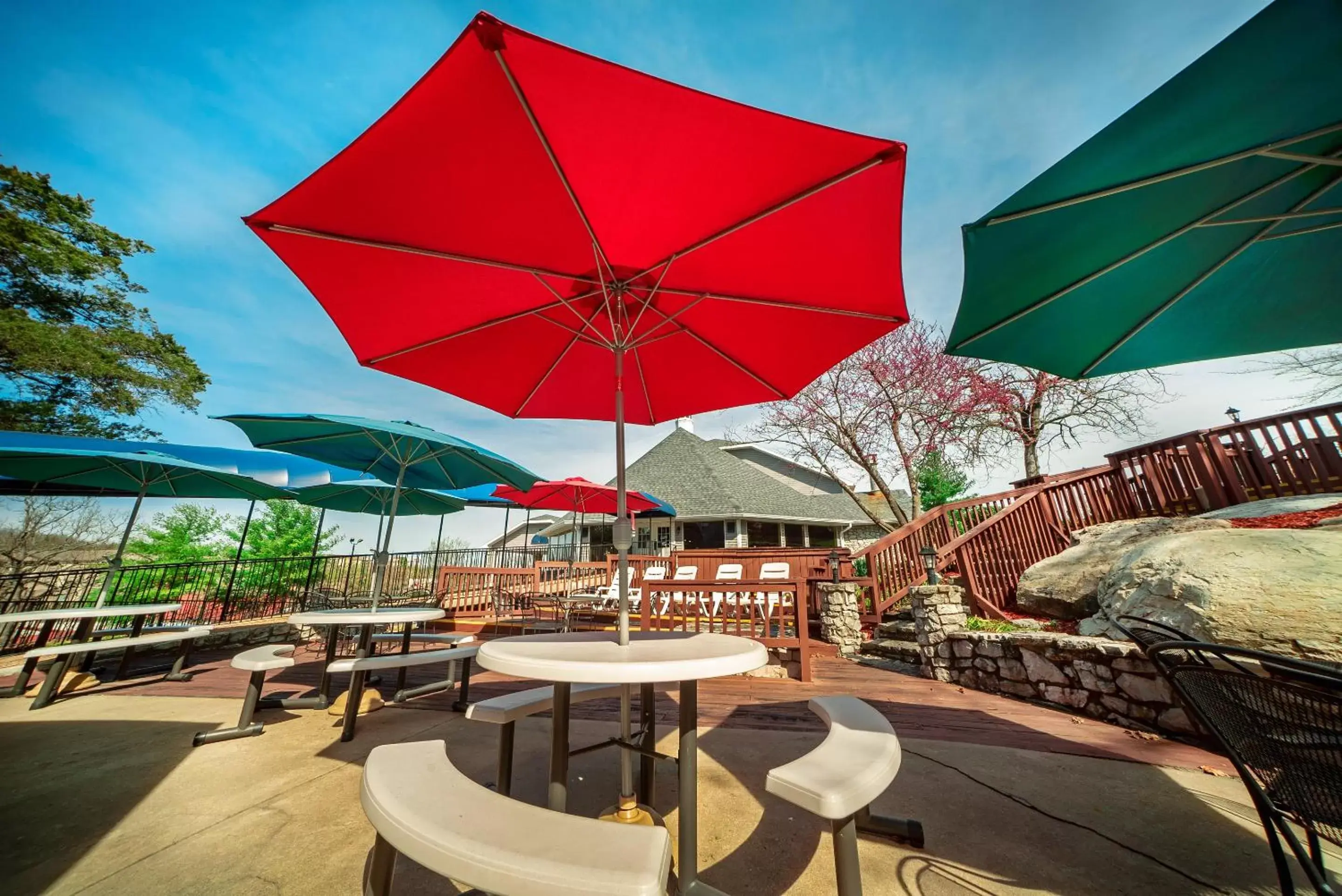 Balcony/Terrace in The Stone Castle Hotel & Conference Center