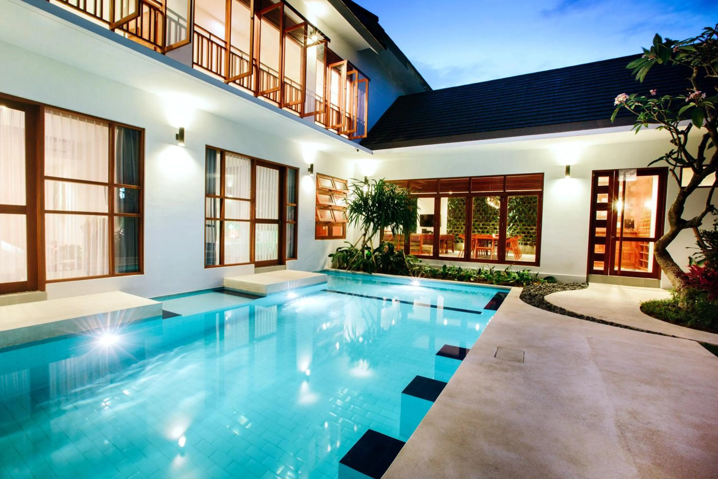 Property building in Pudak Sari Unizou Hostel