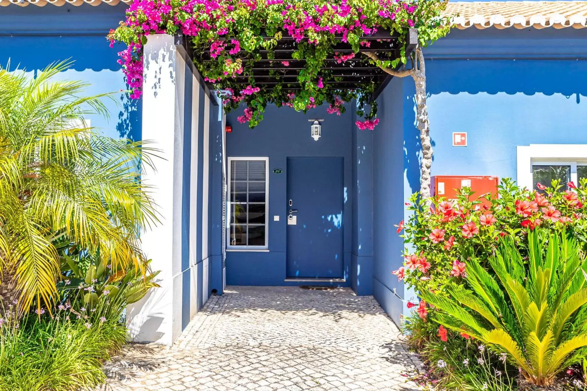 Facade/entrance in Aldeia Azul Resort