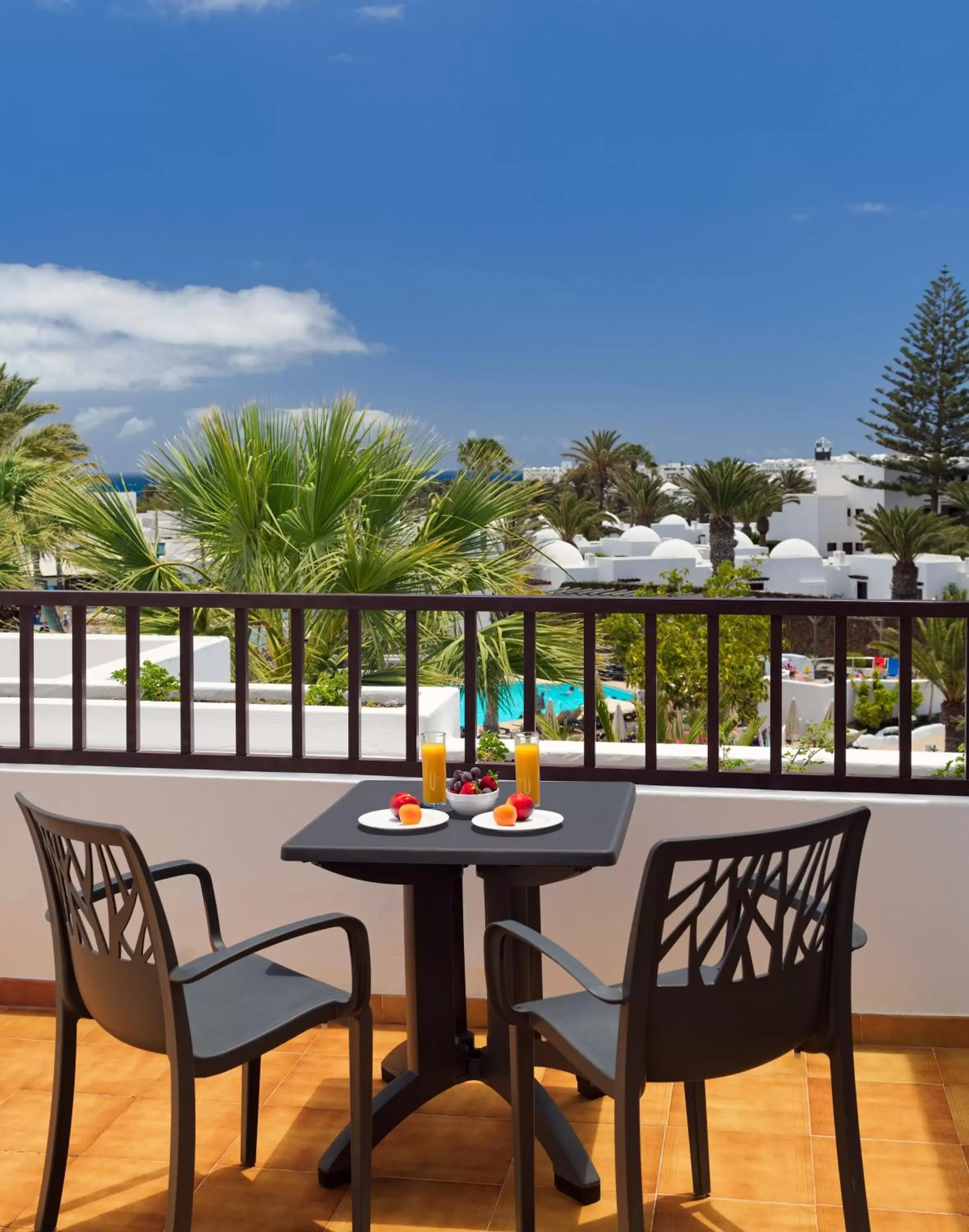 Balcony/Terrace in H10 Suites Lanzarote Gardens