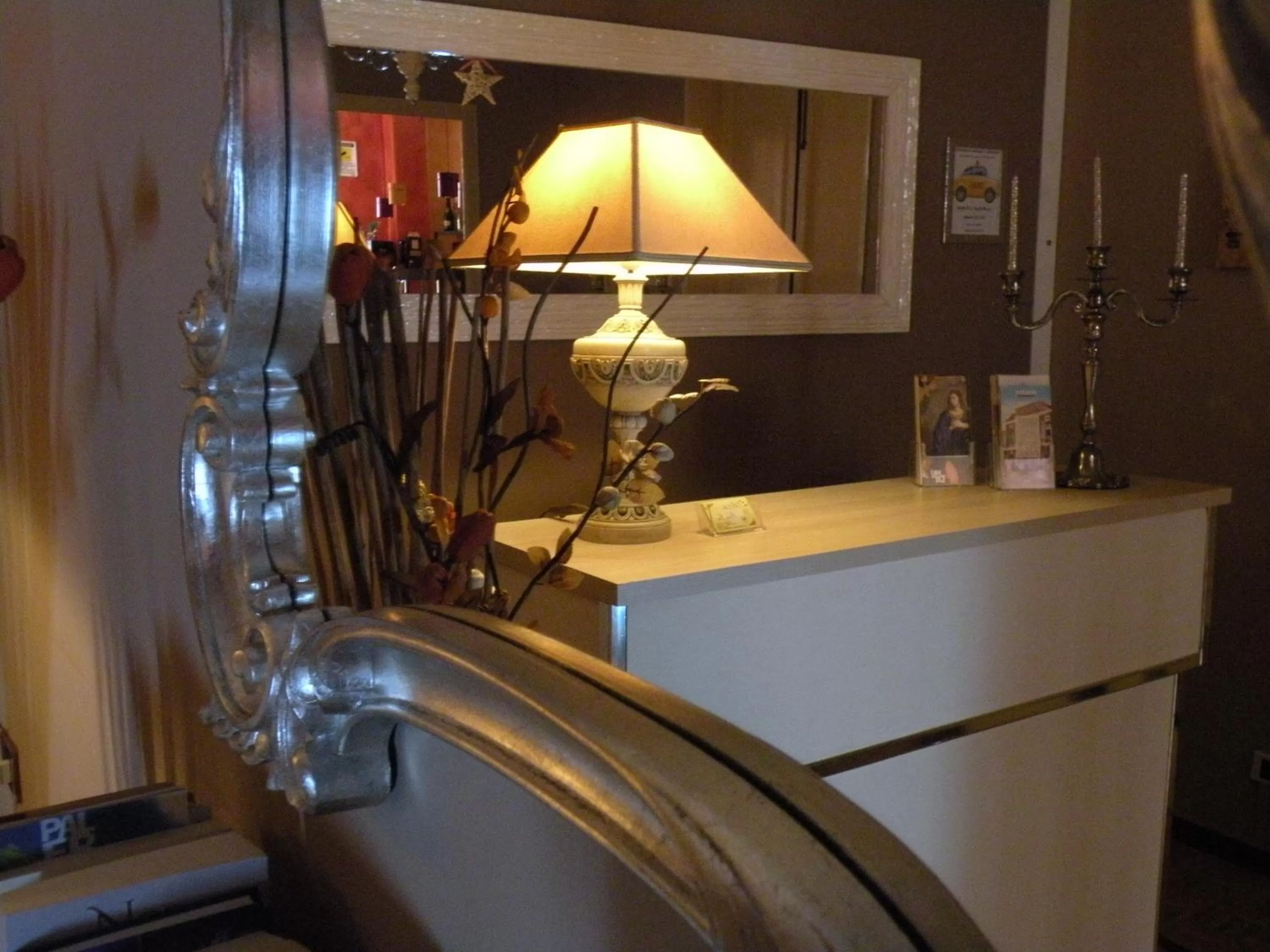 Lobby or reception in Hostel Josef