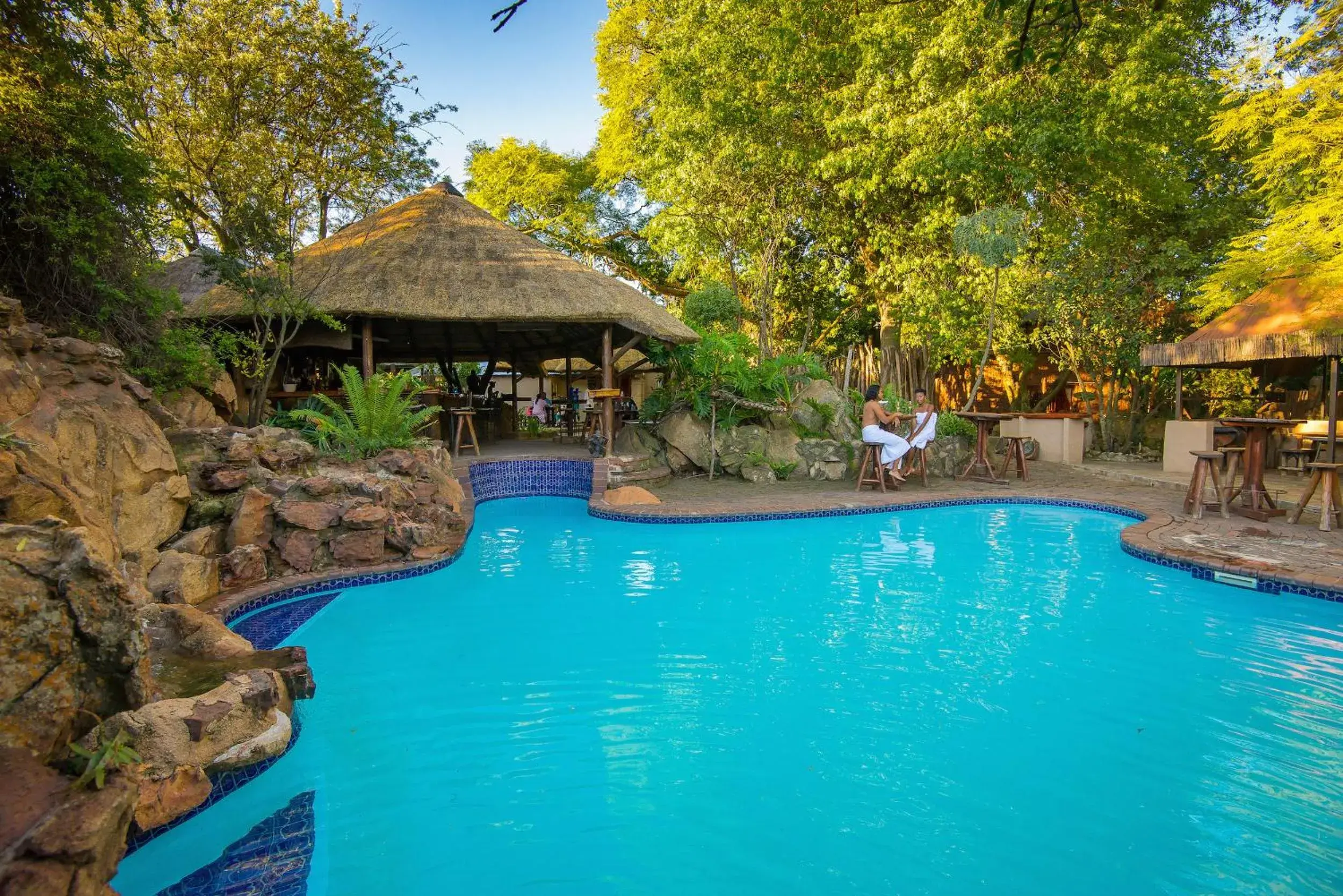 Swimming Pool in Amadwala Lodge