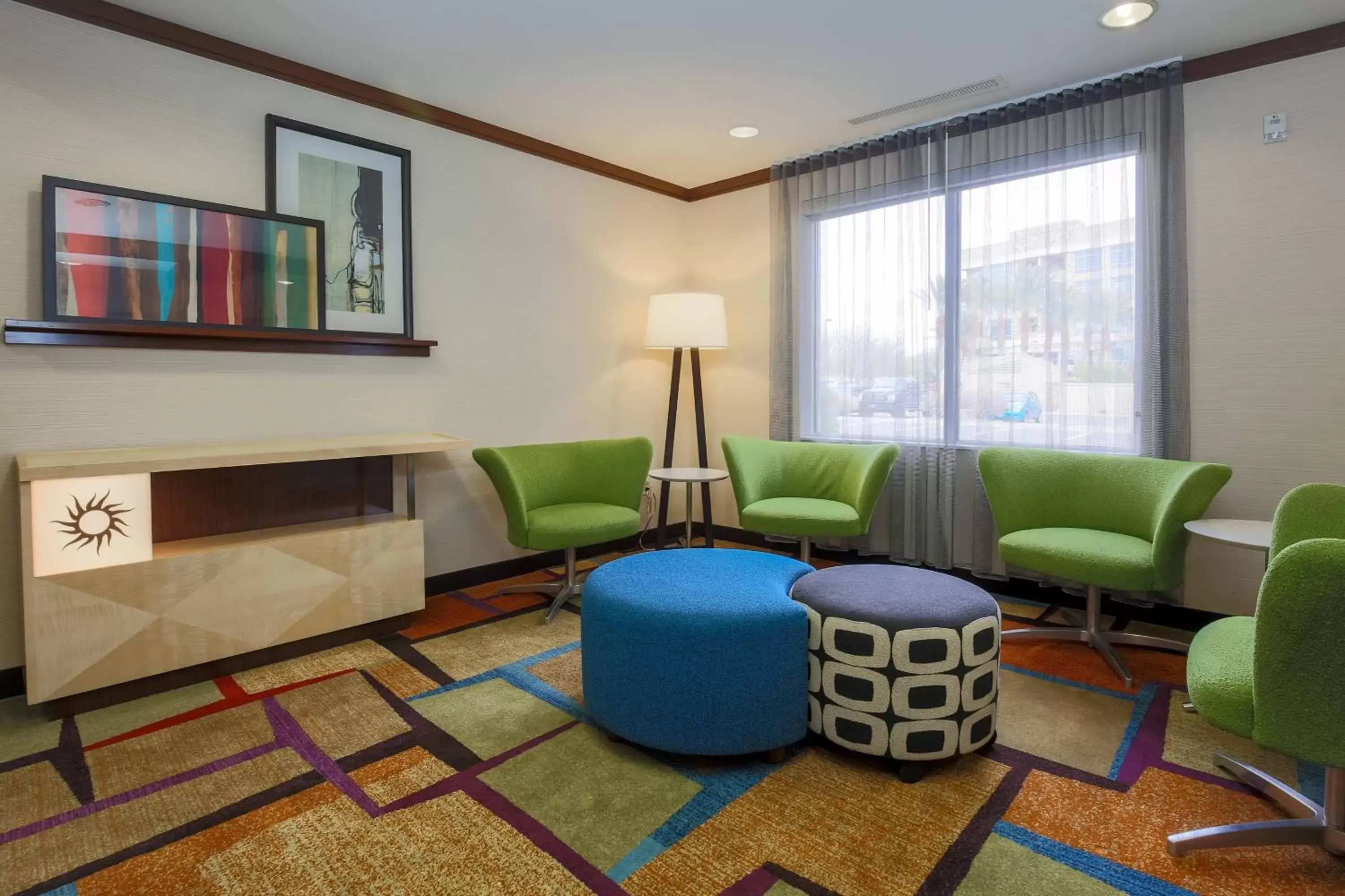 Lobby or reception, Seating Area in Fairfield by Marriott Inn & Suites Las Vegas Stadium Area
