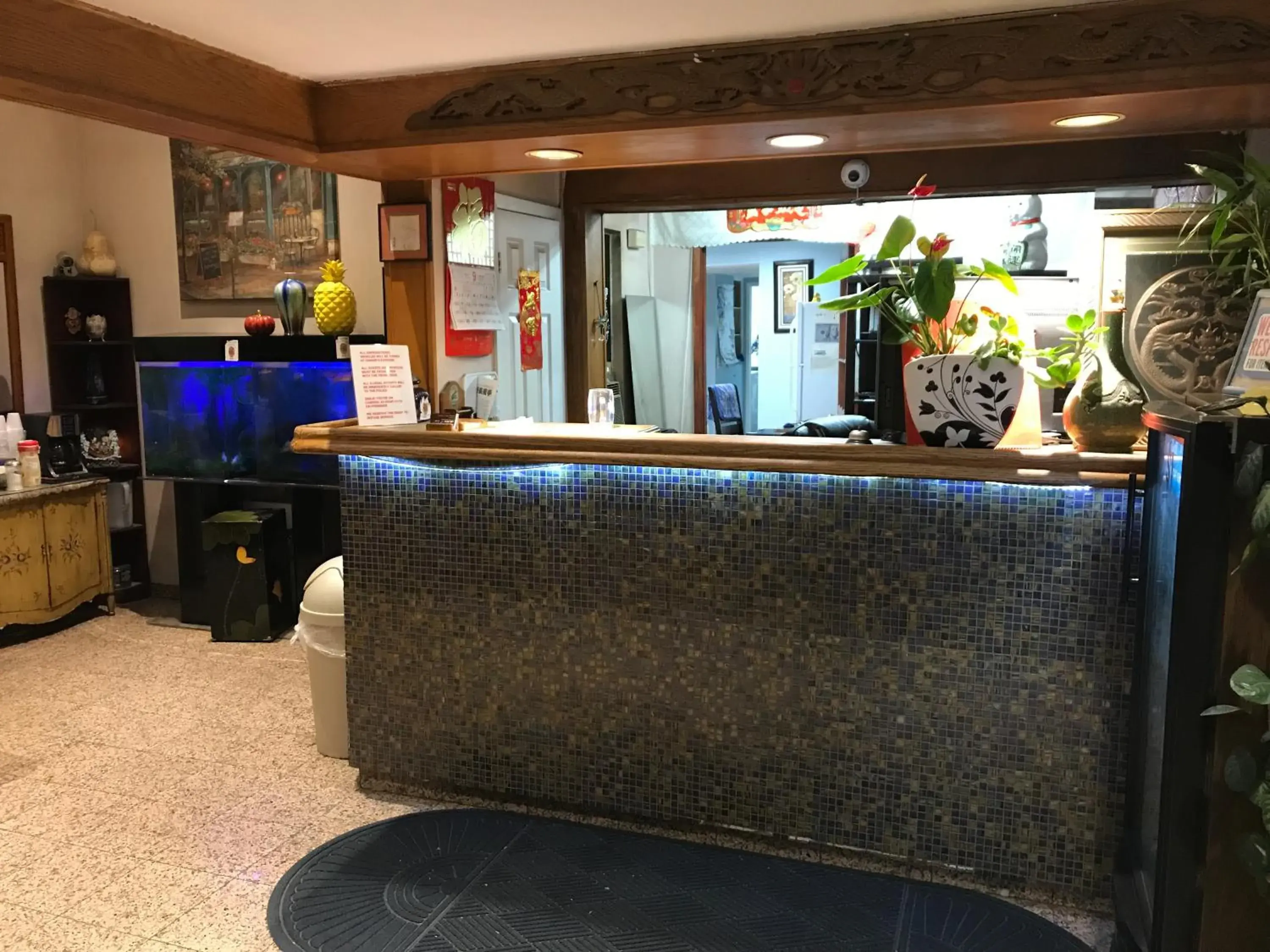 Lobby/Reception in King Lodge Motel