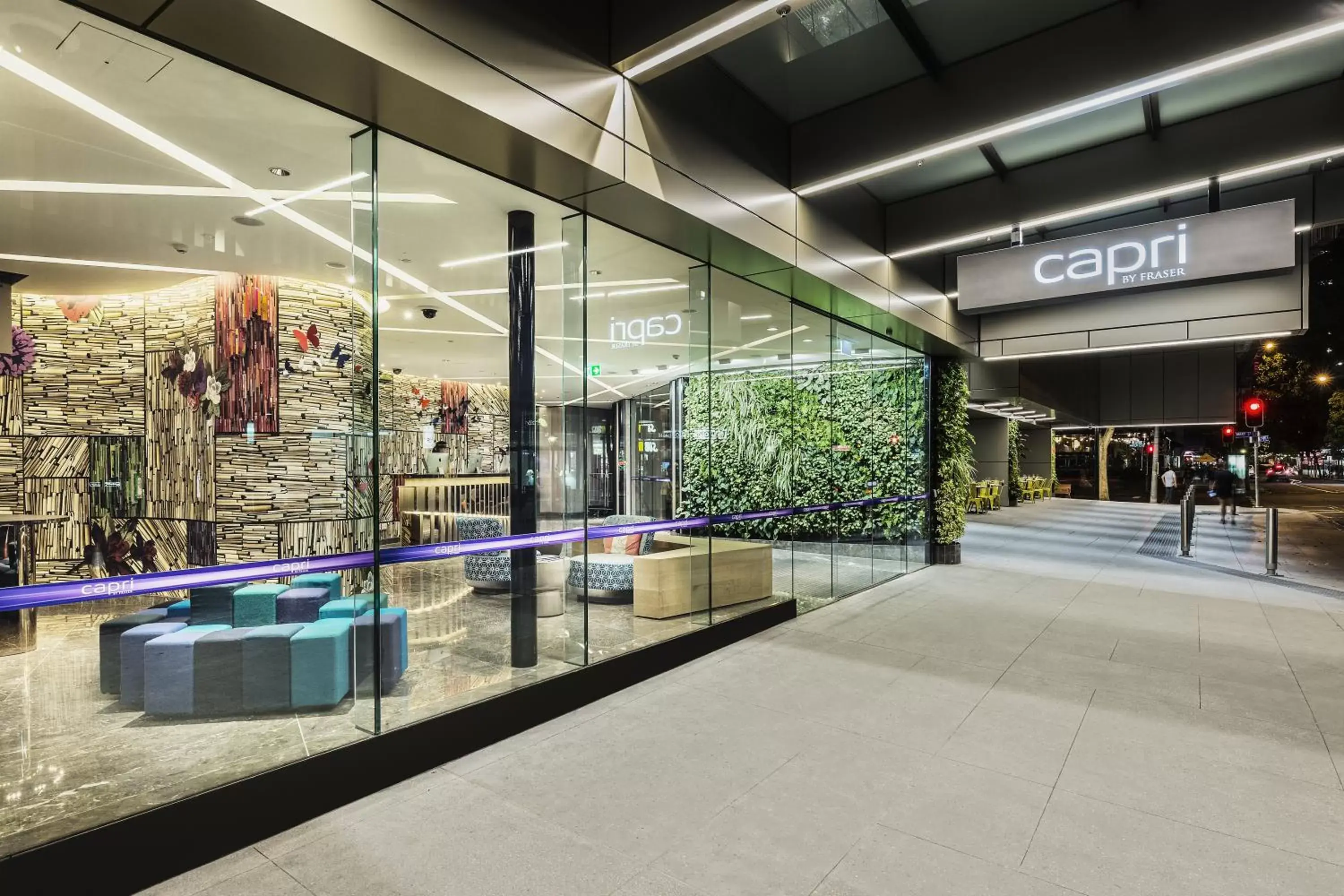 Facade/entrance in Capri by Fraser Brisbane Facade/entrance in Capri by Fraser Brisbane