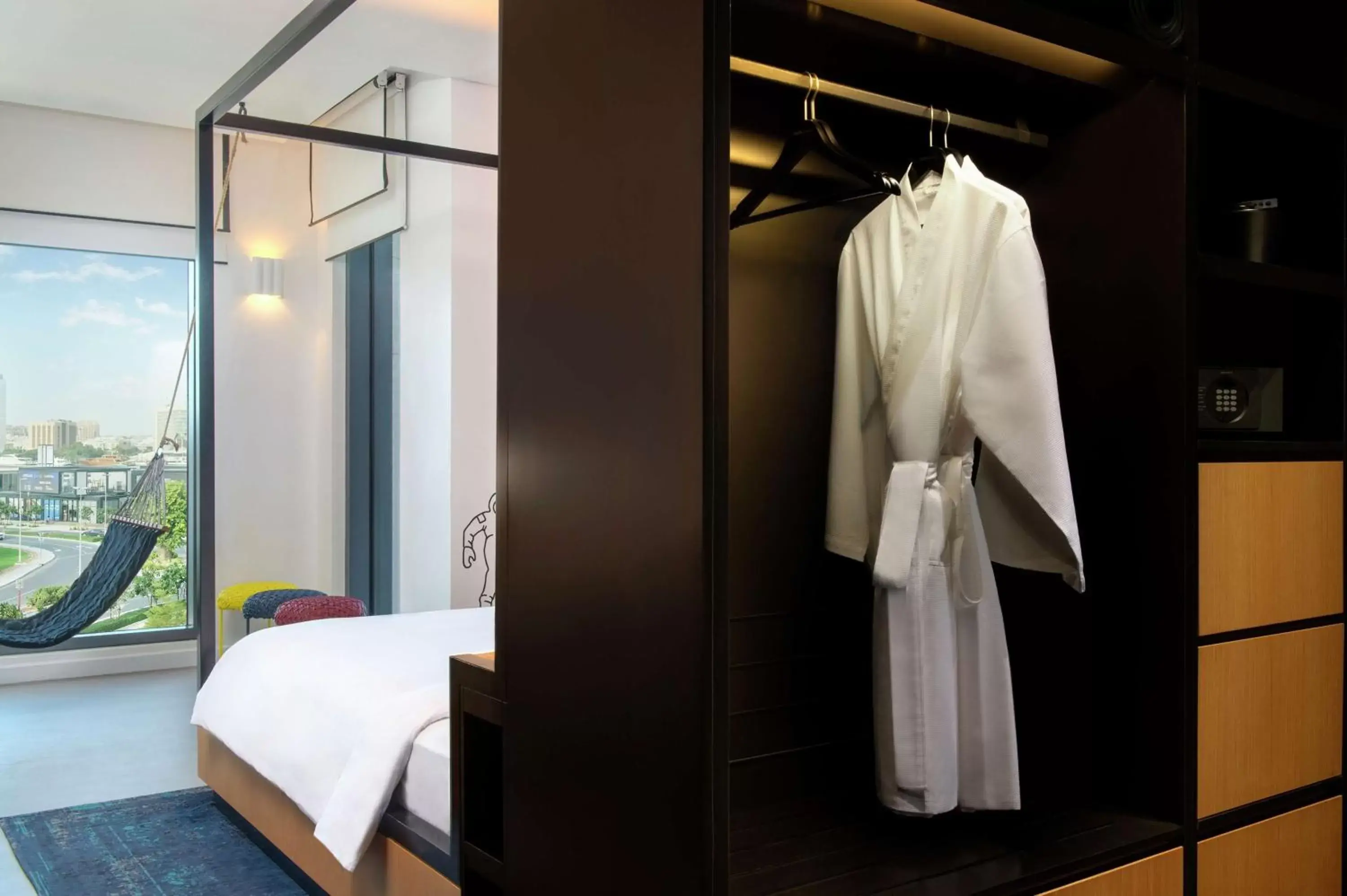 Bed, Bathroom in Canopy by Hilton Dubai Al Seef
