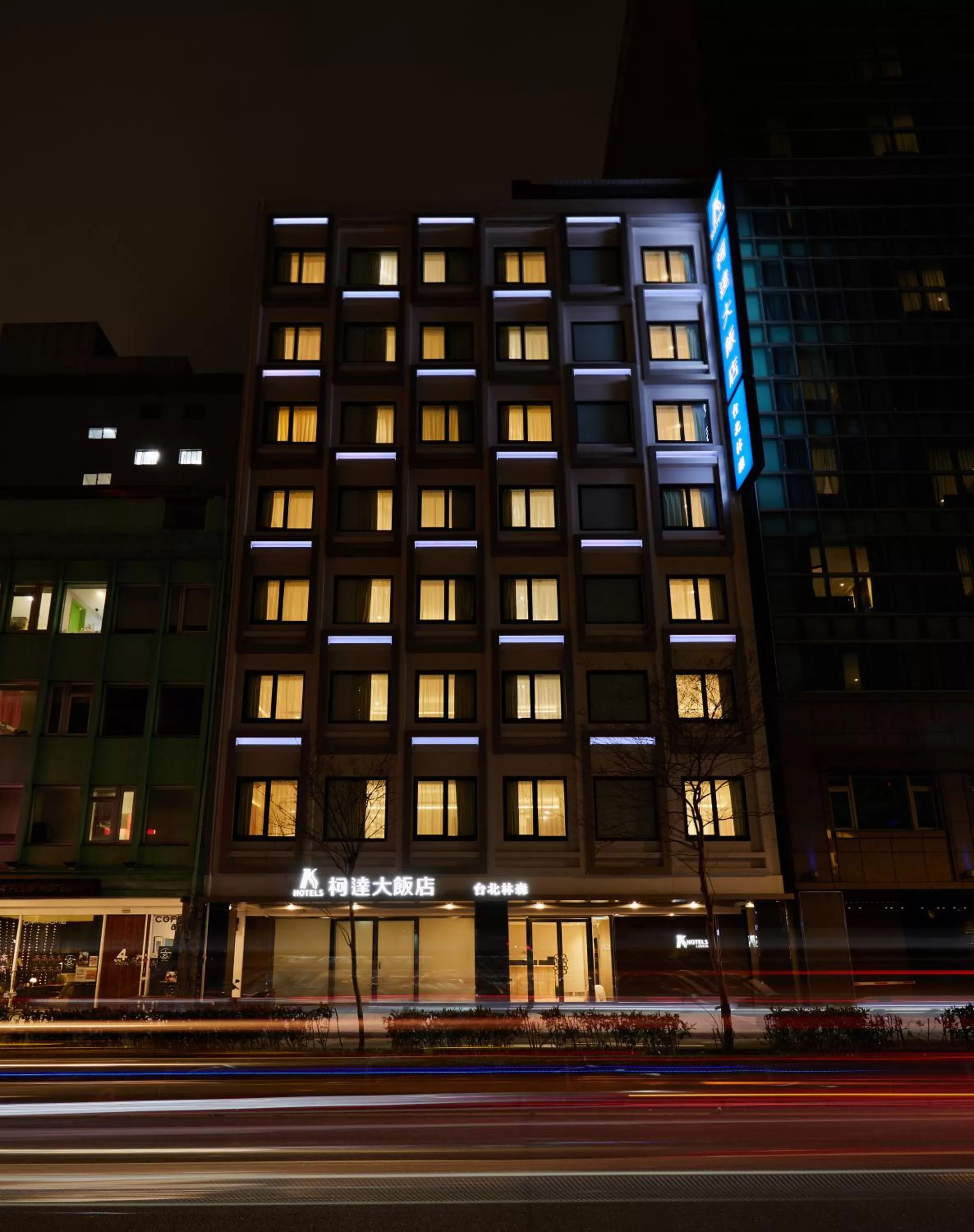 Property building in K Hotels Taipei Linsen