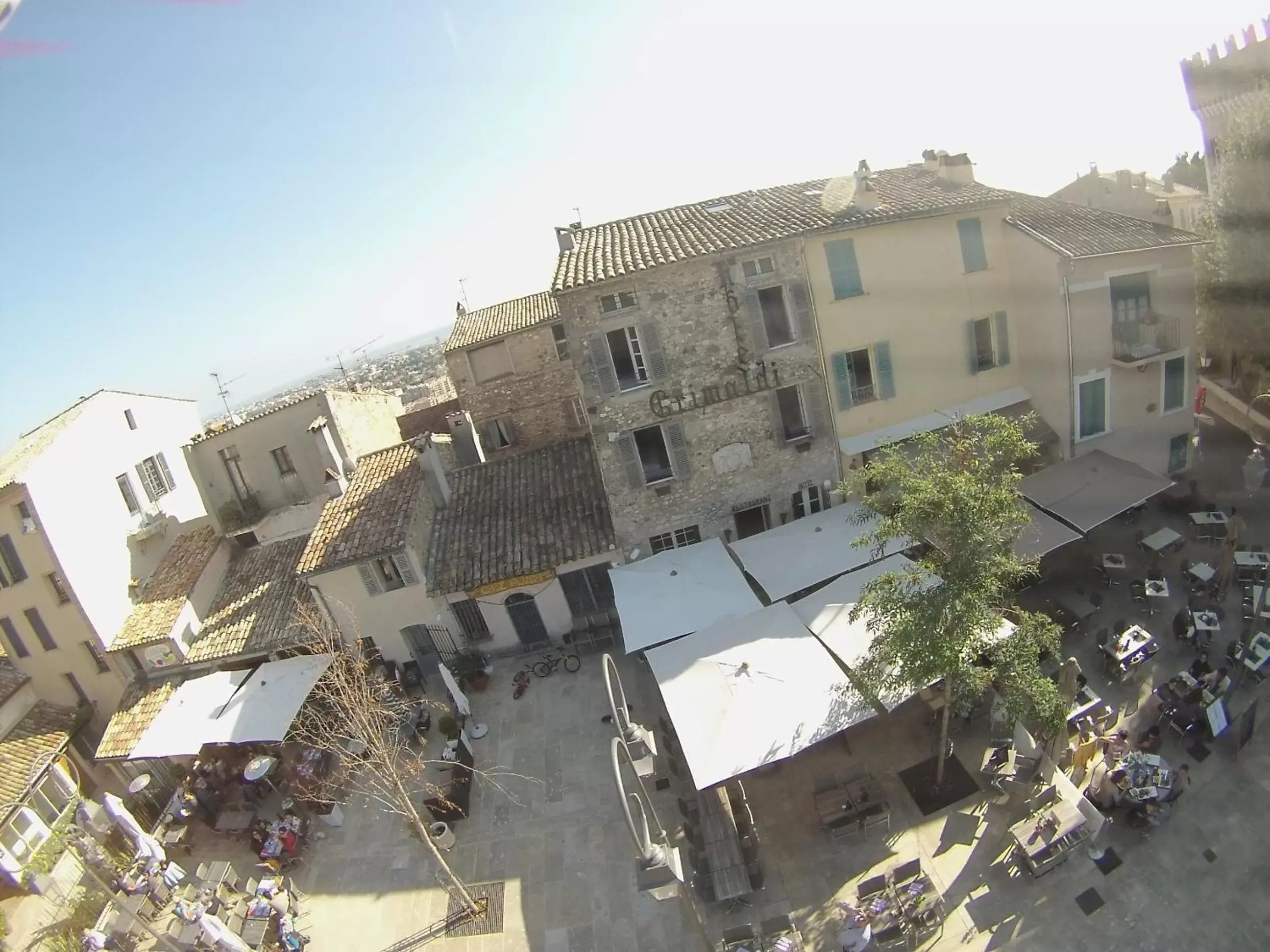 View (from property/room), Bird's-eye View in Hôtel Grimaldi