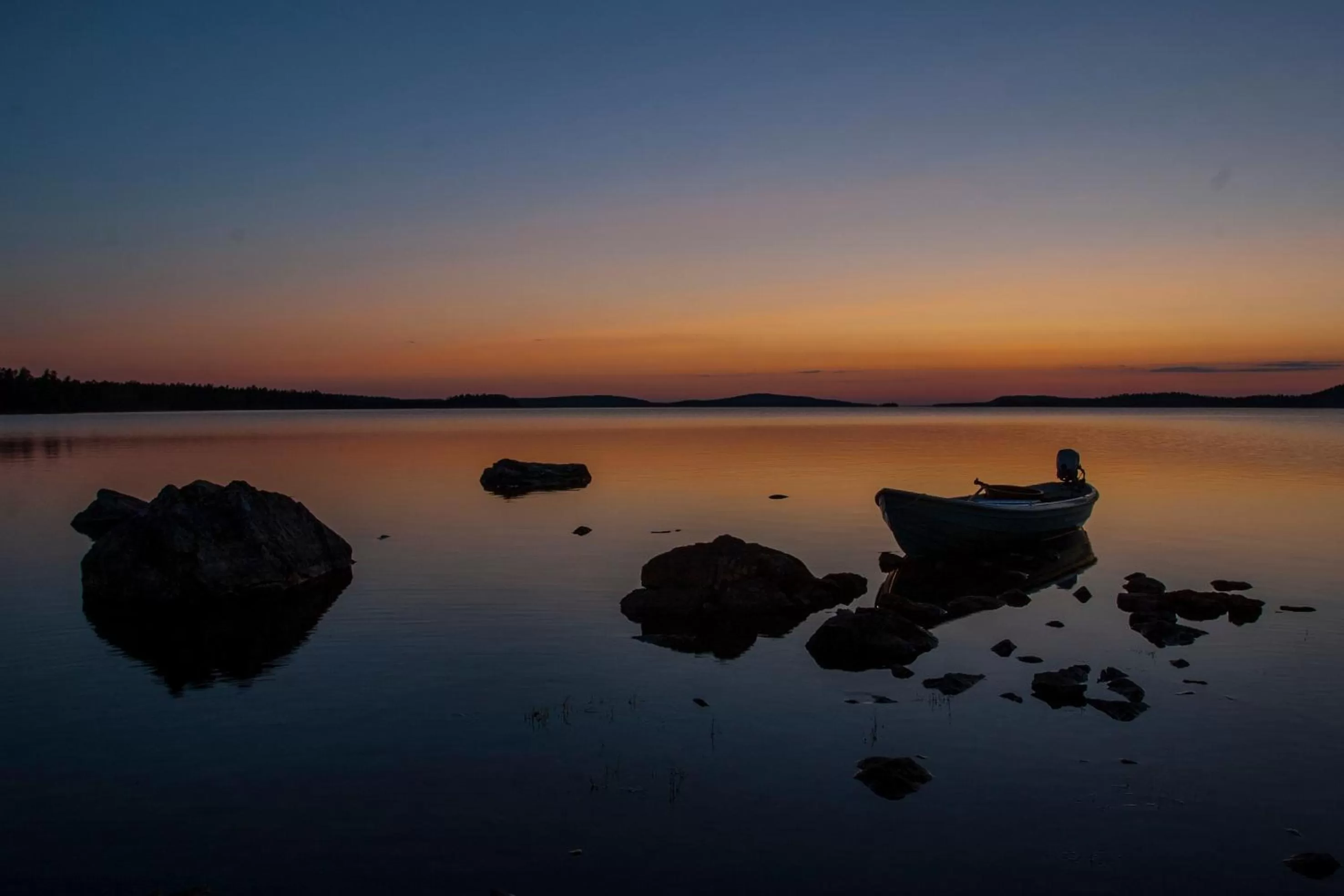 Natural landscape in Wilderness Hotel Inari & Igloos