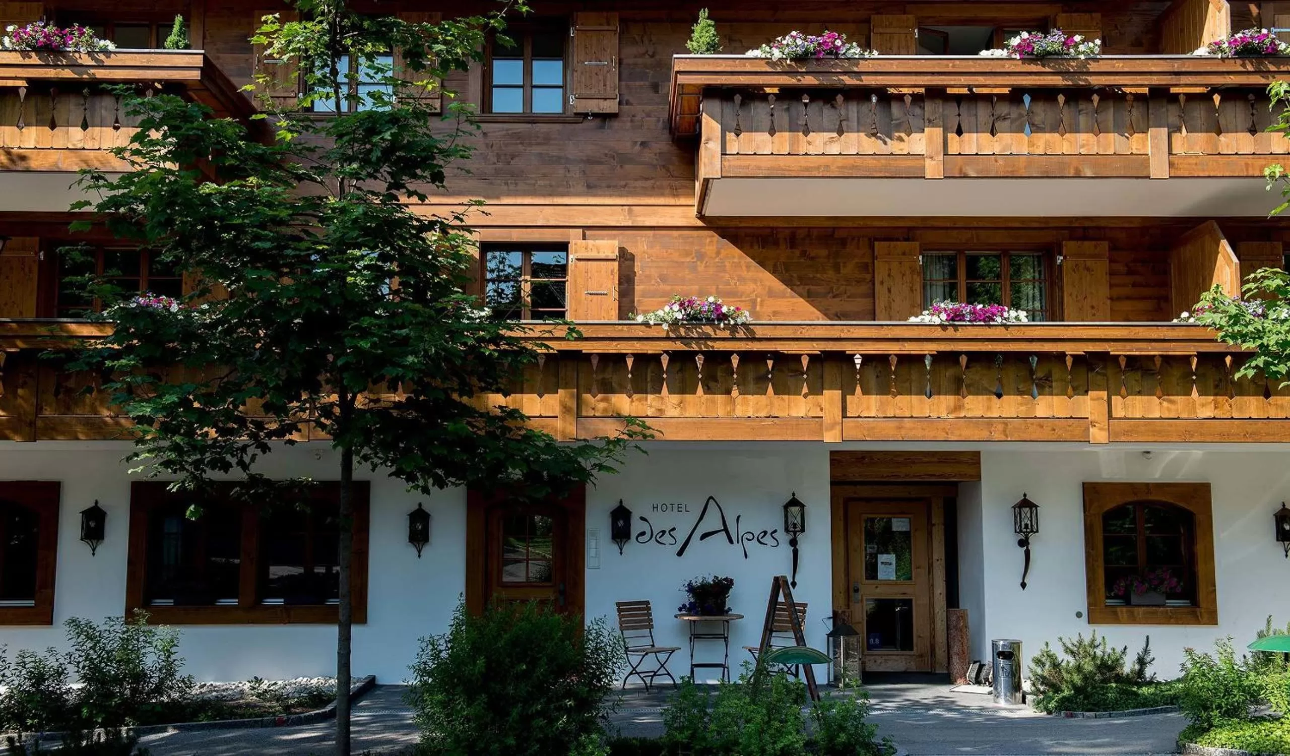 Property building in Hotel des Alpes Superieur