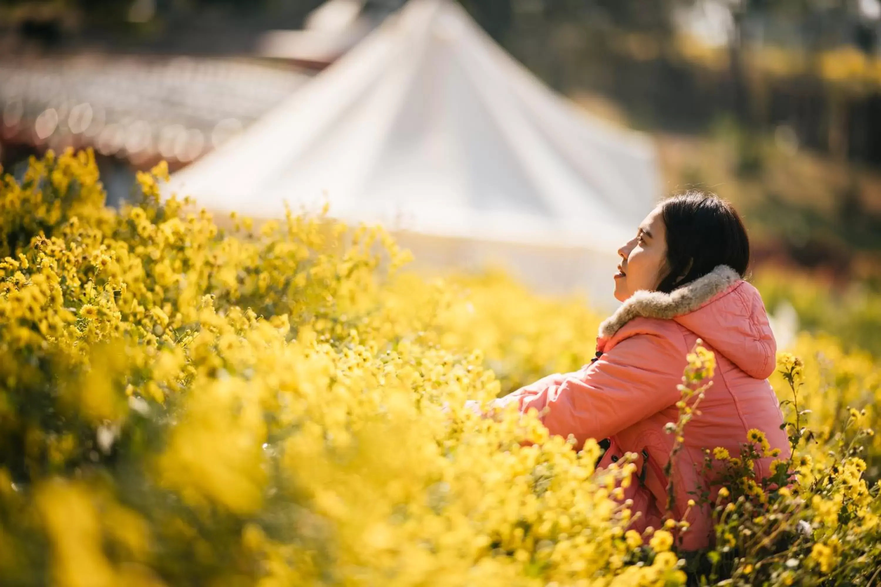 People in Doi Inthanon Riverside resort