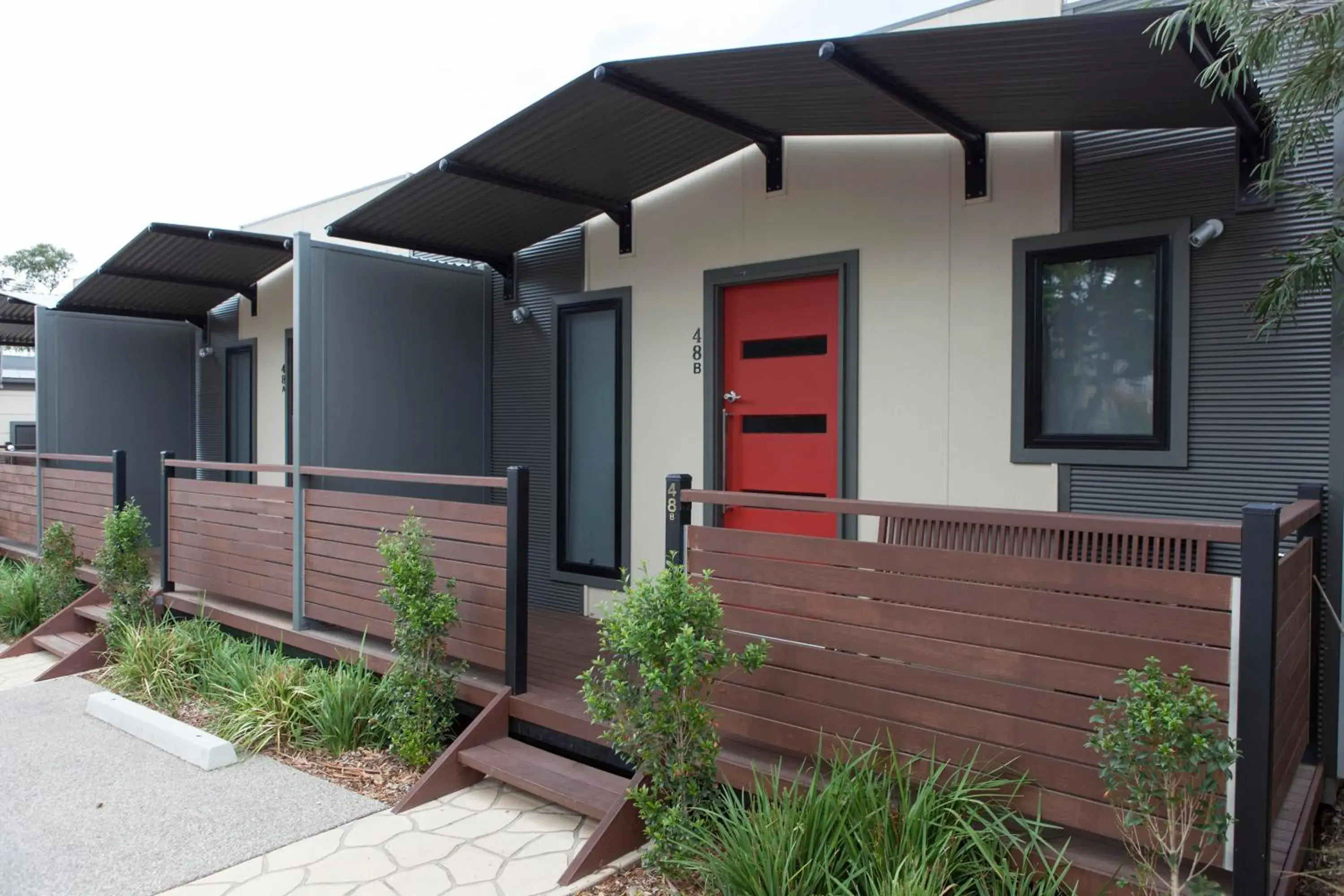 Facade/entrance, Property Building in Airport Tourist Village Melbourne