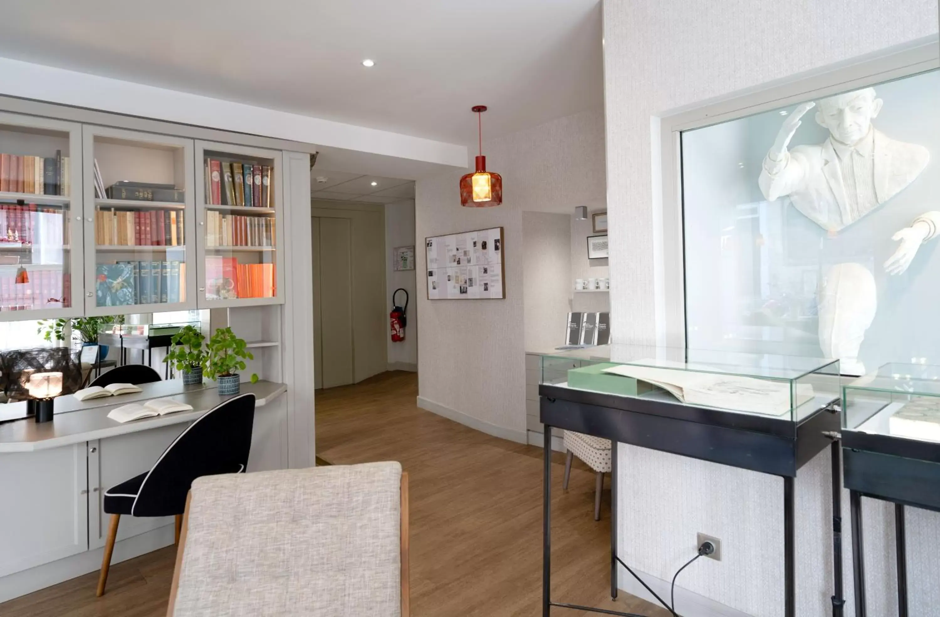 Lobby or reception in Hotel Litteraire Marcel Ayme, BW Premier Collection Lobby or reception in Hotel Litteraire Marcel Ayme, BW Premier Collection