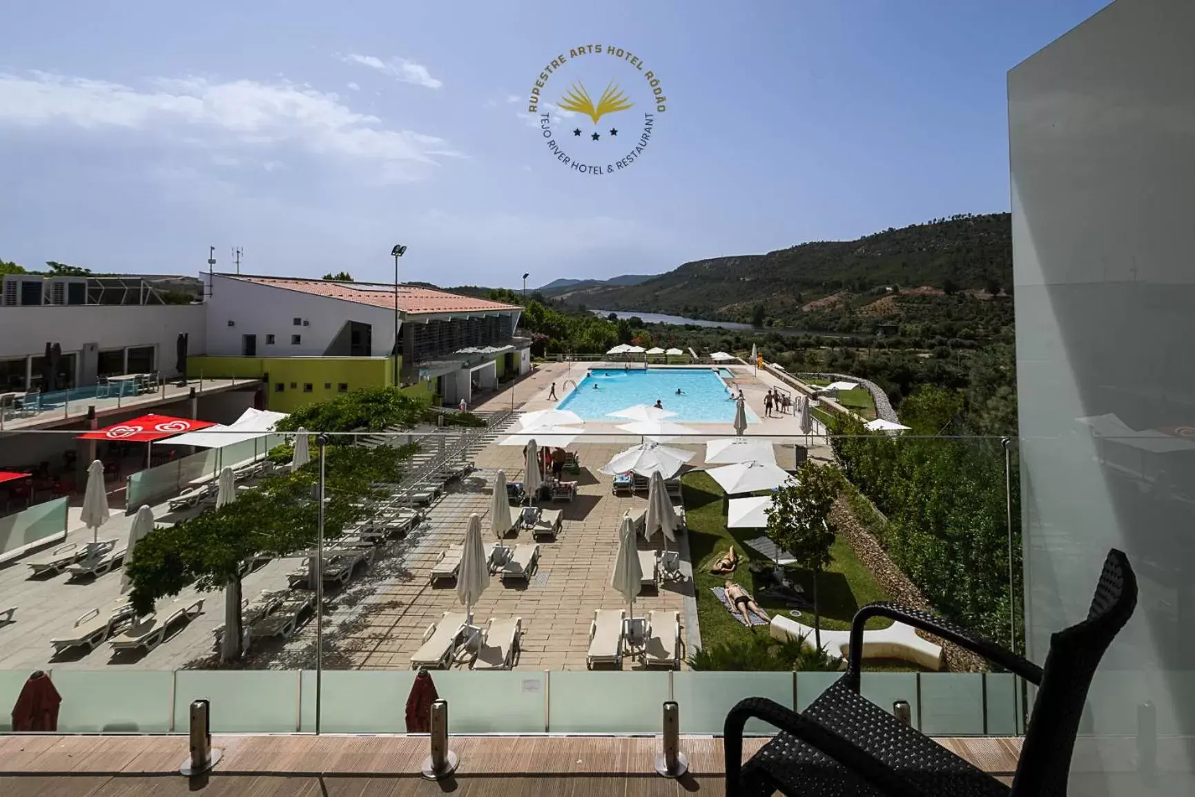 Natural landscape, Pool View in Rupestre Arts Hotel Ródão