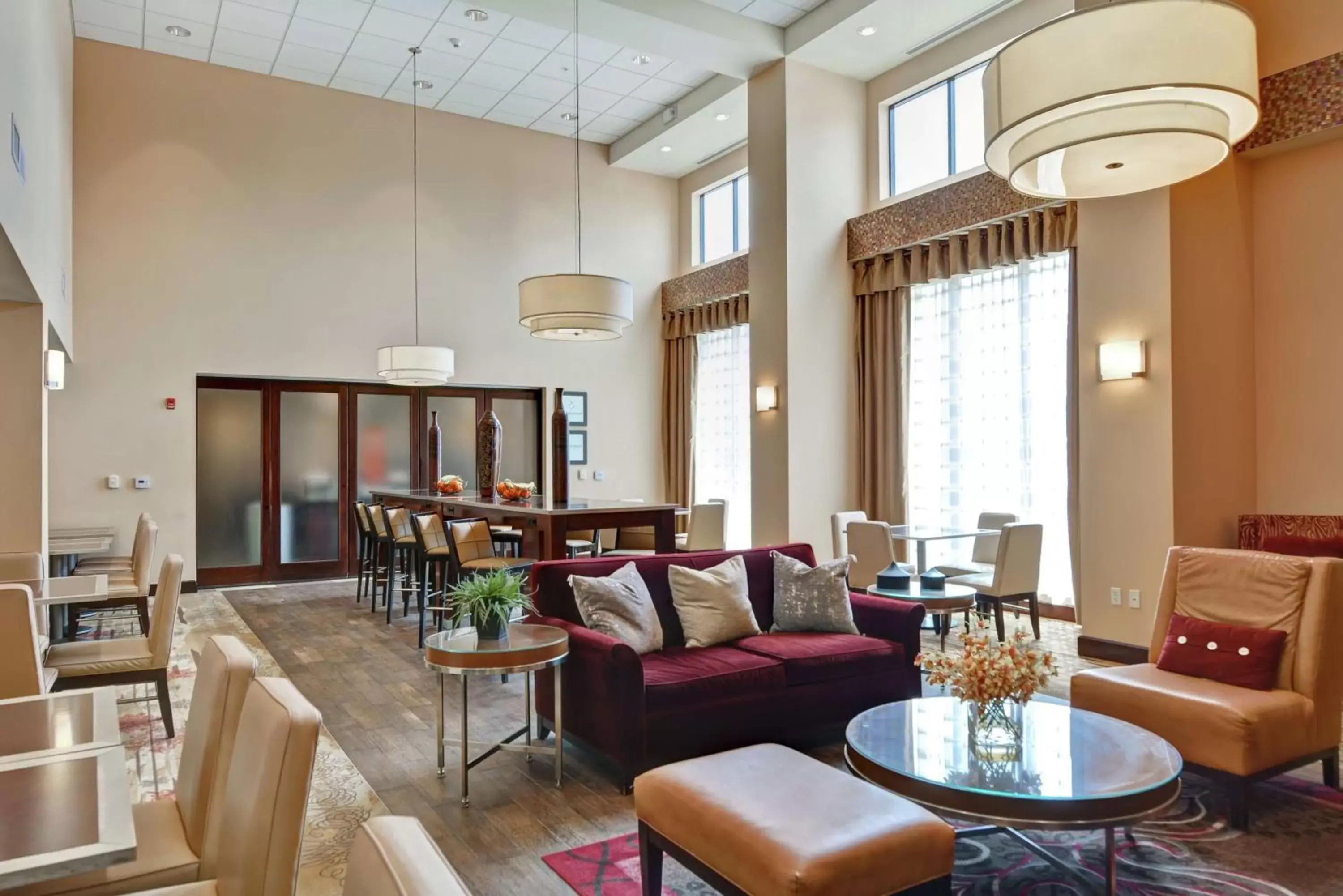 Lobby or reception, Seating Area in Hampton Inn and Suites Peoria at Grand Prairie