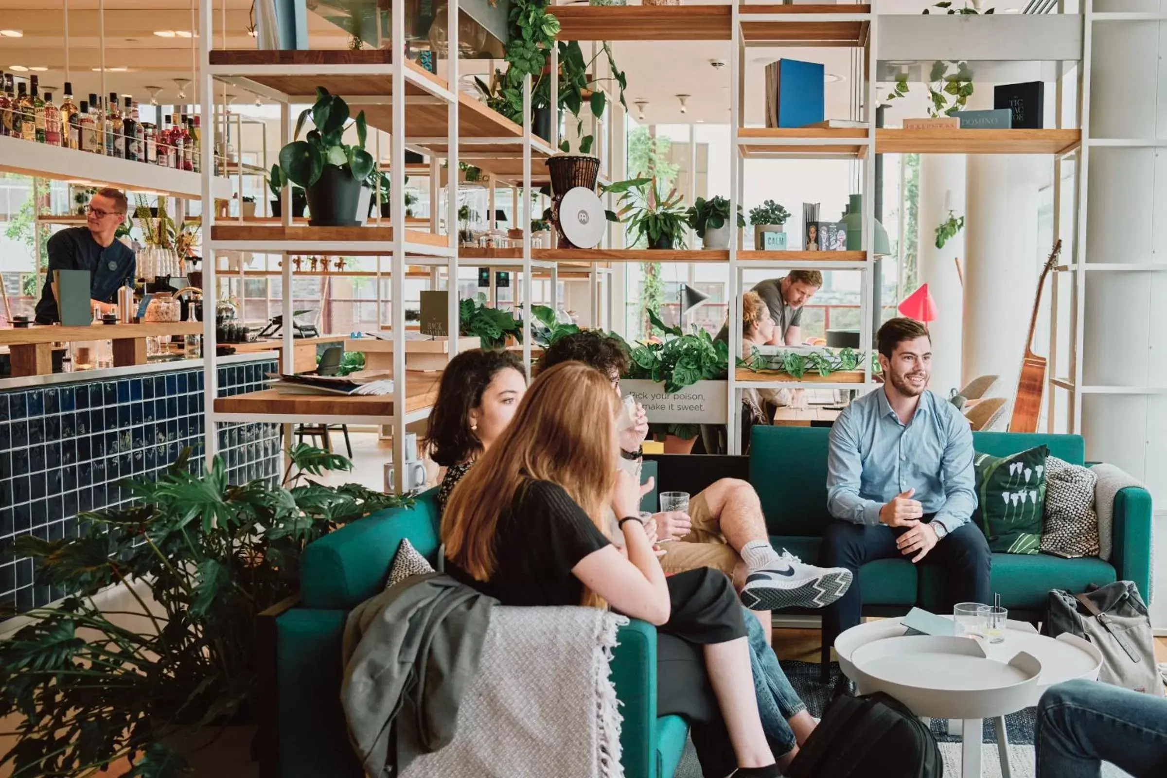 Lounge or bar in Zoku Copenhagen Lounge or bar in Zoku Copenhagen