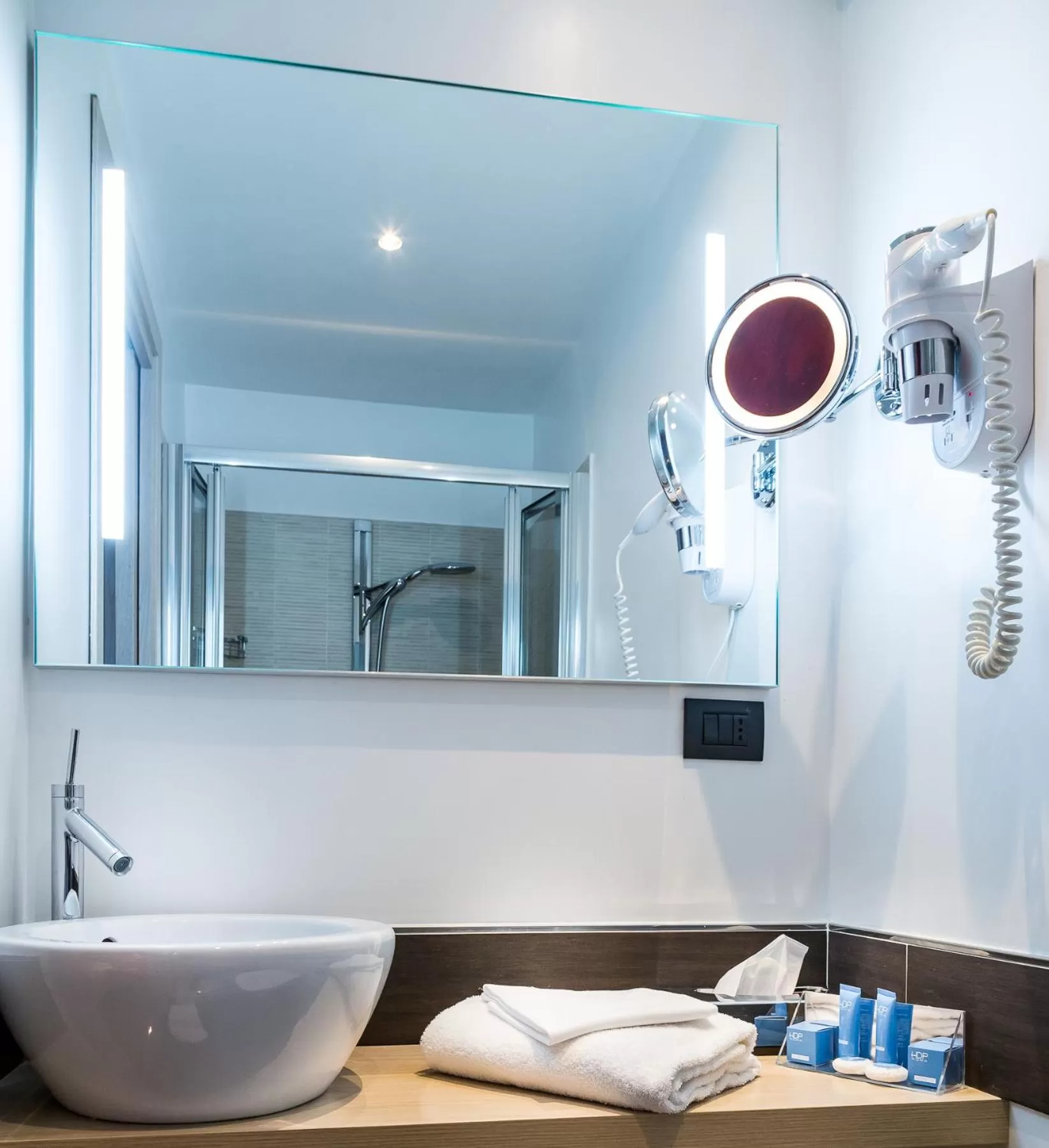 Bathroom in Hotel De Petris