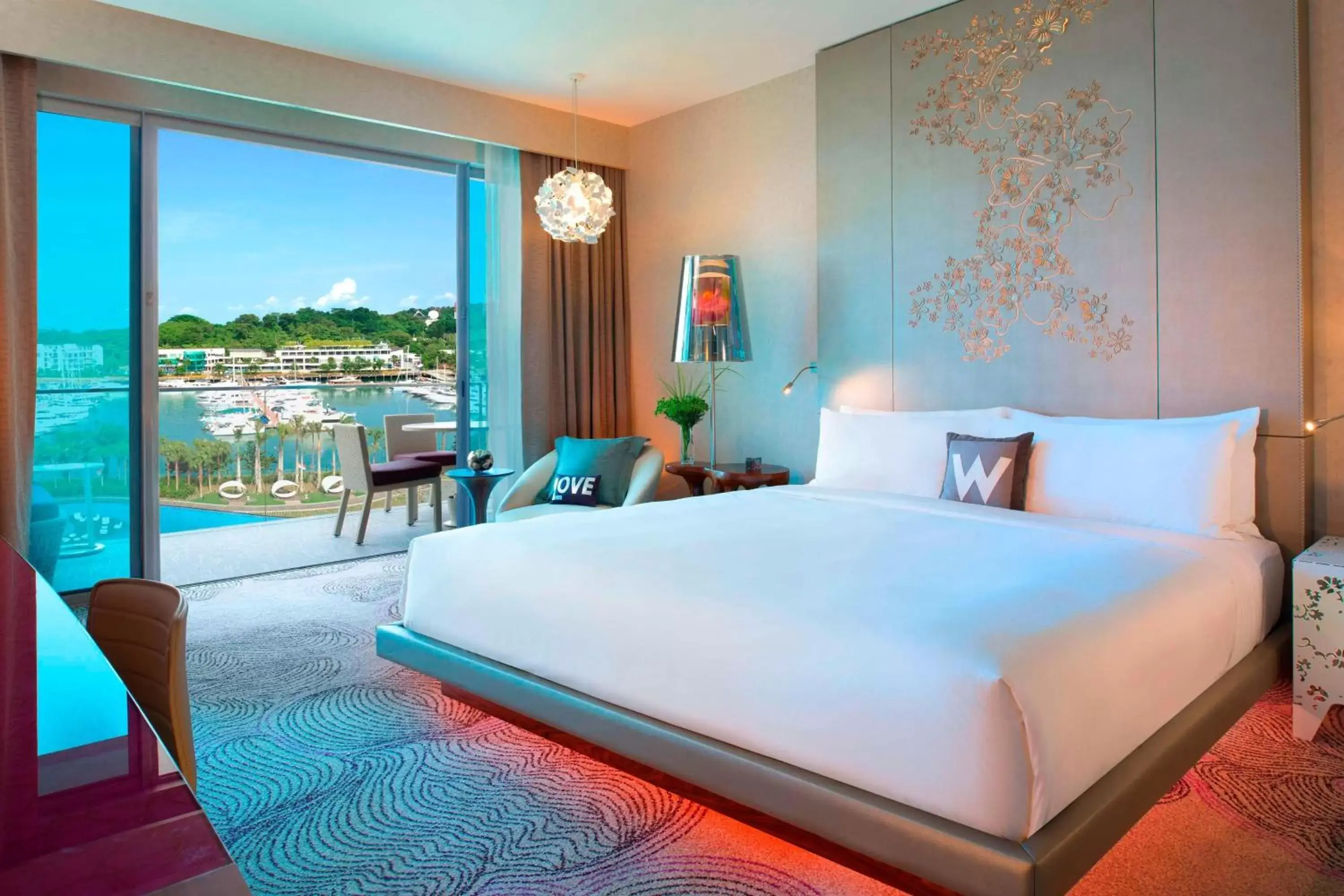 Photo of the whole room in W Singapore - Sentosa Cove