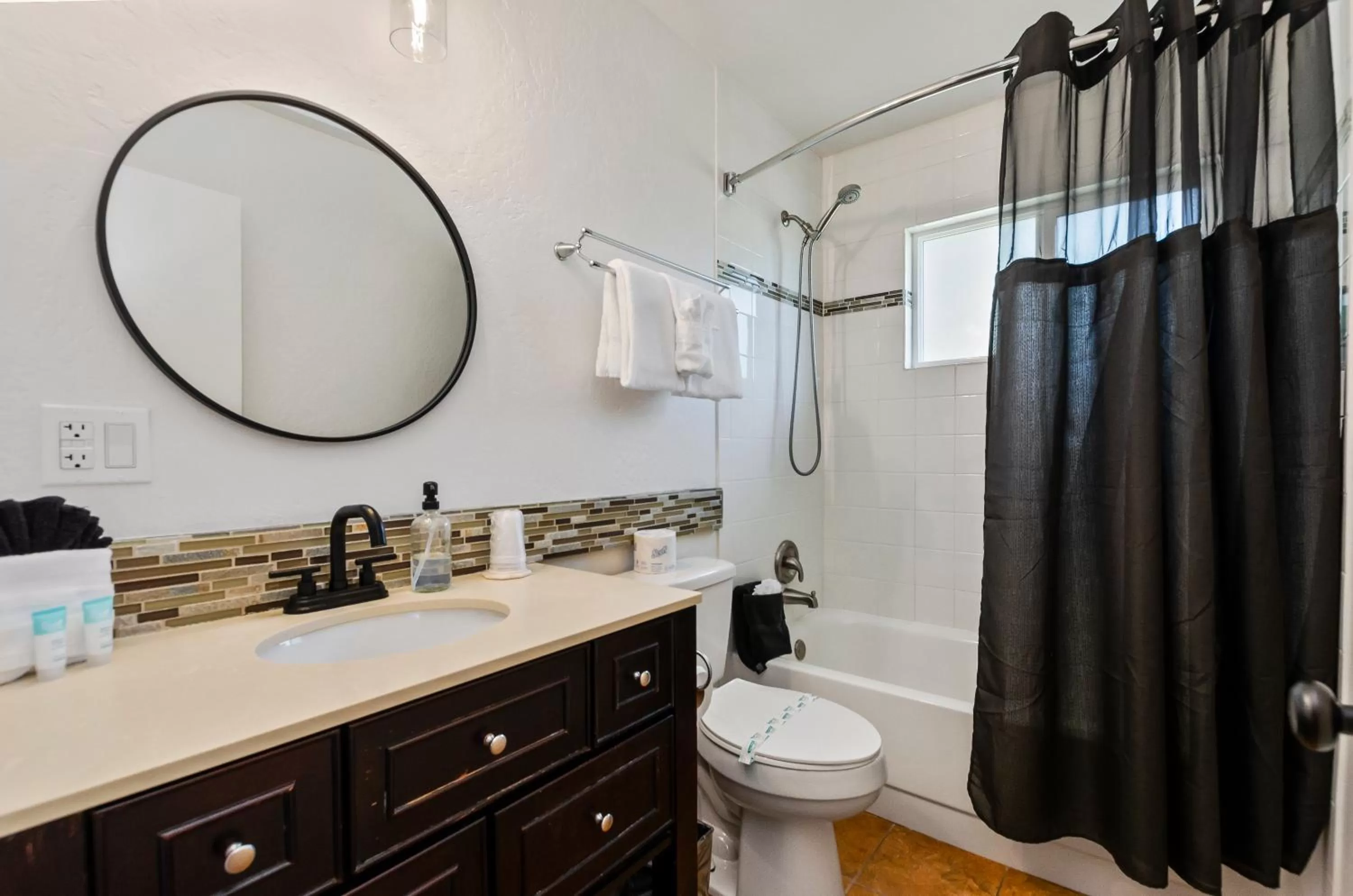 Bathroom in The Jeffrey Hotel