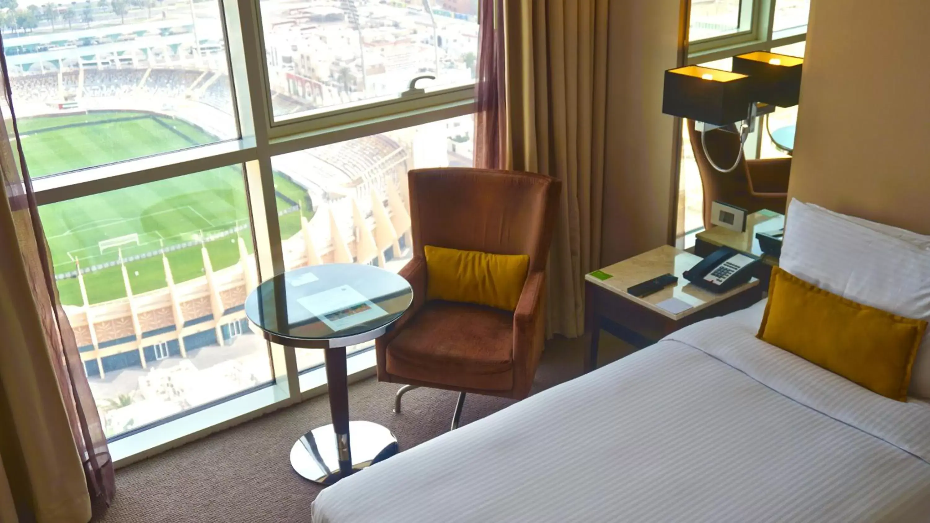 Seating area, Bed in Centro Al Manhal by Rotana Seating area, Bed in Centro Al Manhal by Rotana