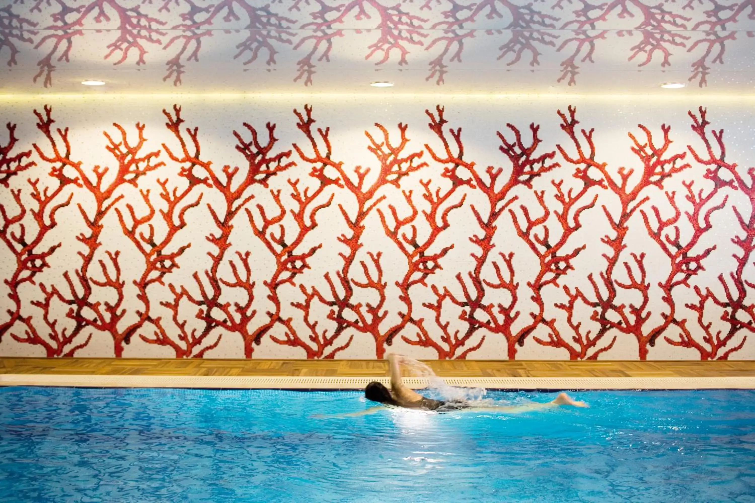 People, Swimming Pool in Mövenpick Hotel Izmir