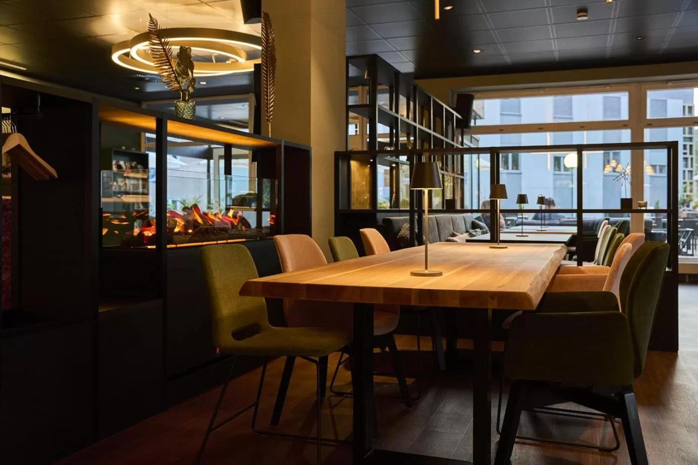 Seating area in Hotel Rhönkitz