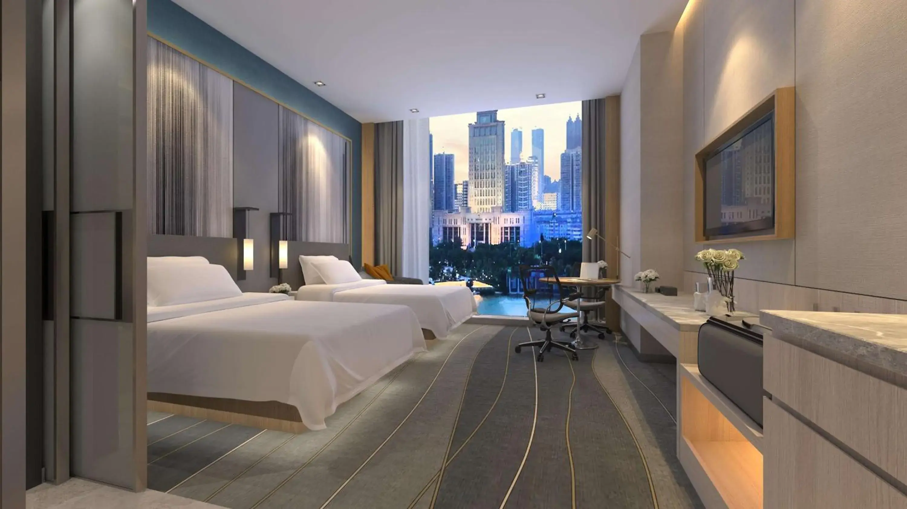 Bedroom in Doubletree By Hilton Suzhou Wujiang