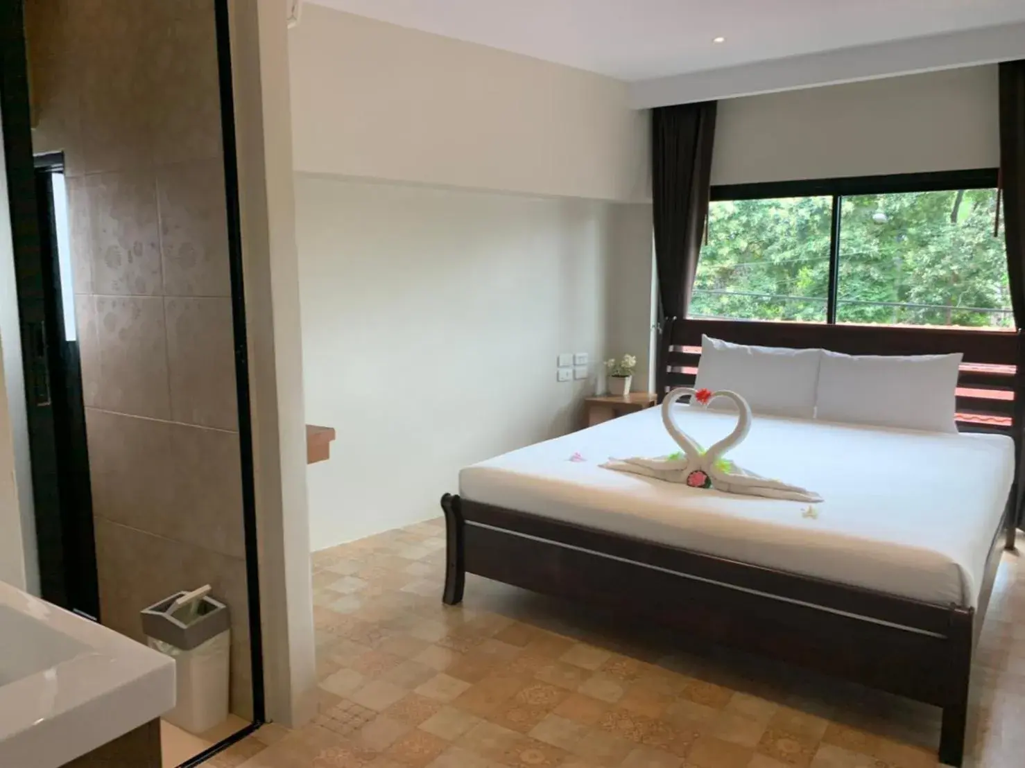 Bed in At Samui Boutique Hotel Bed in At Samui Boutique Hotel