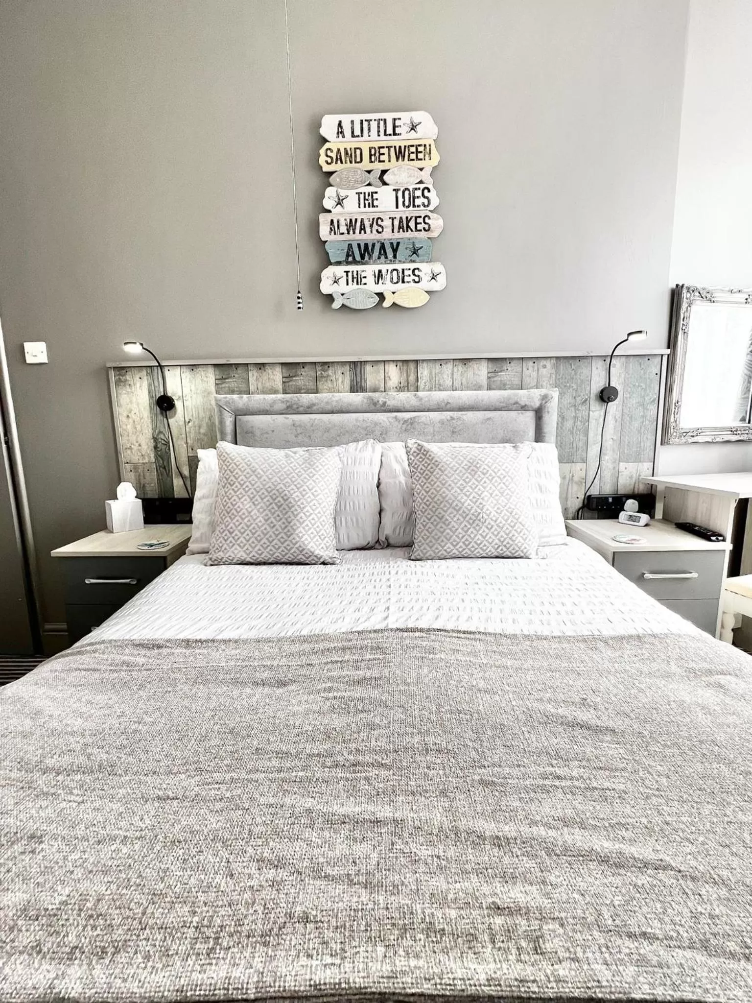 Bed in Belle Dene Guest House