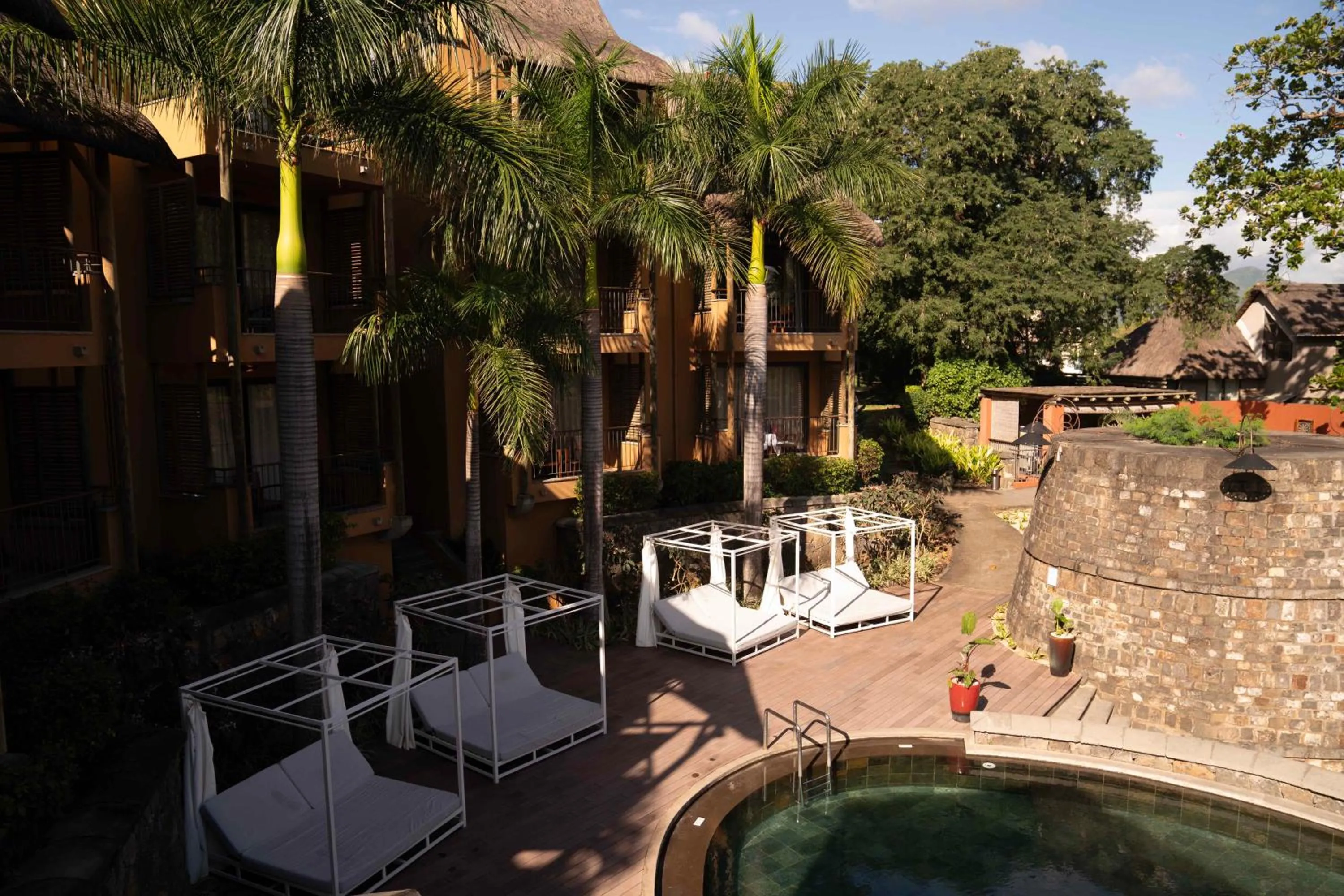 Garden view in Tamarina Golf & Spa Boutique Hotel