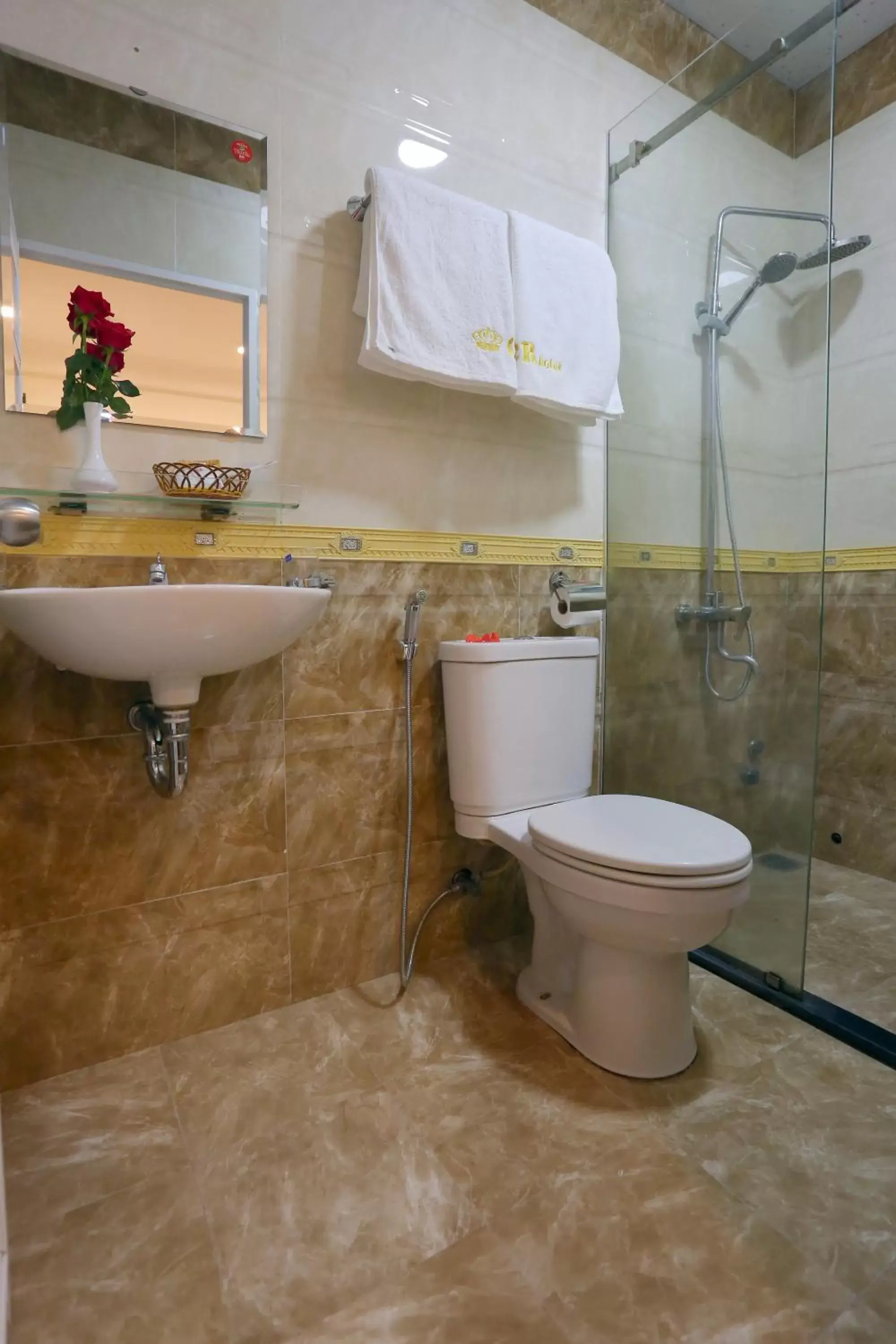 Bathroom in CR Hotel