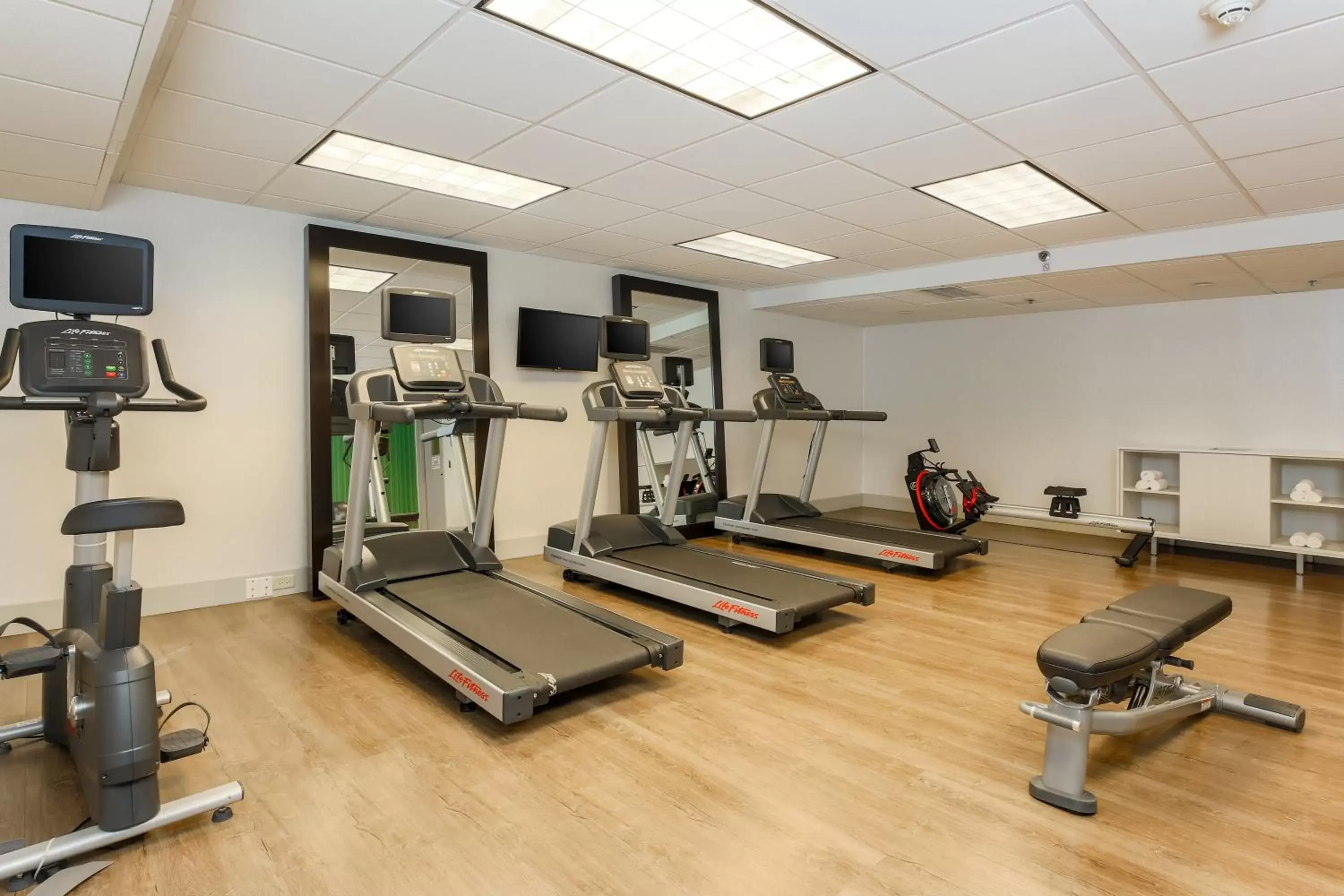 Spa and wellness centre/facilities, Fitness Center/Facilities in Holiday Inn Express Milwaukee - West Medical Center, an IHG Hotel