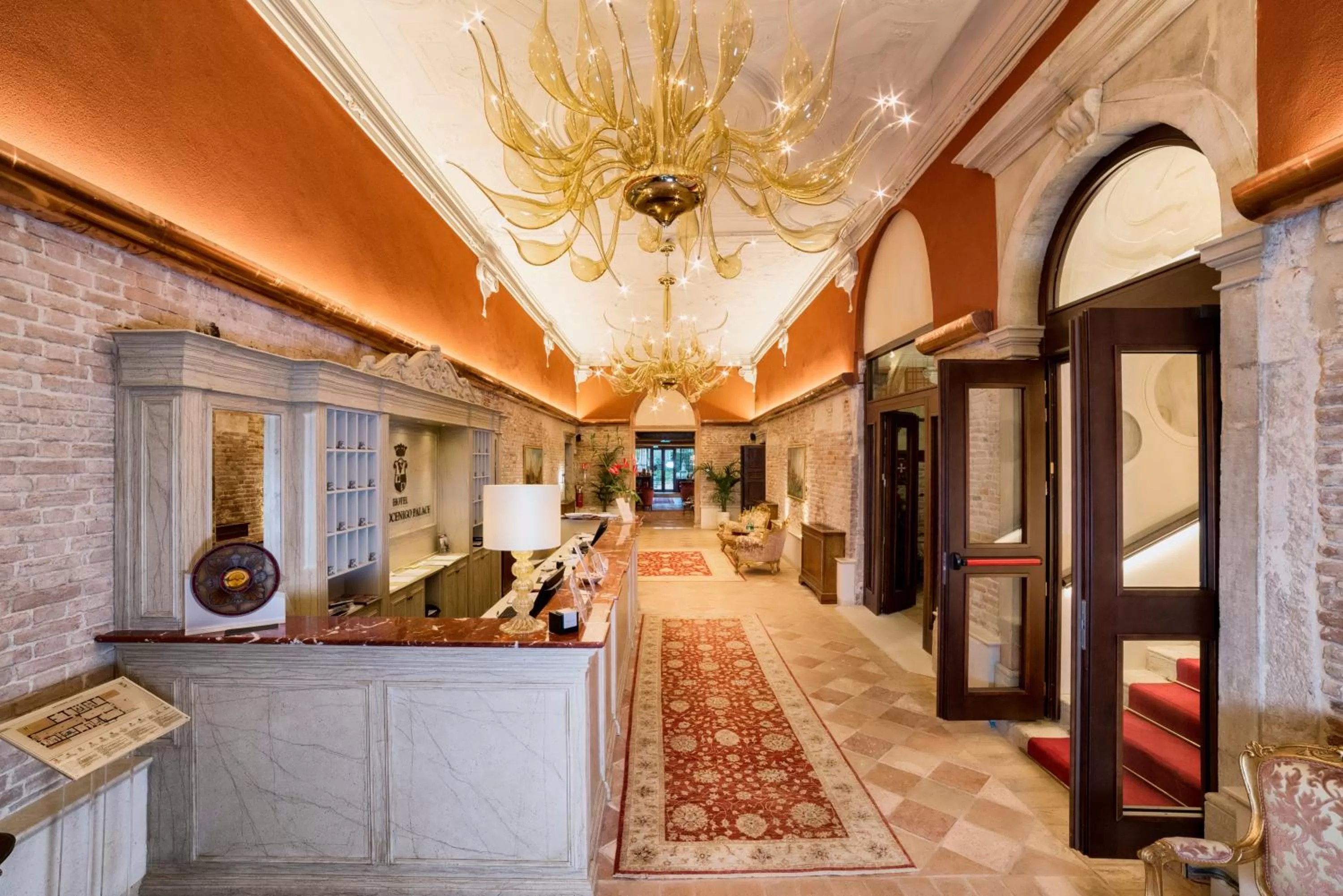 Lobby or reception in Hotel Nani Mocenigo Palace