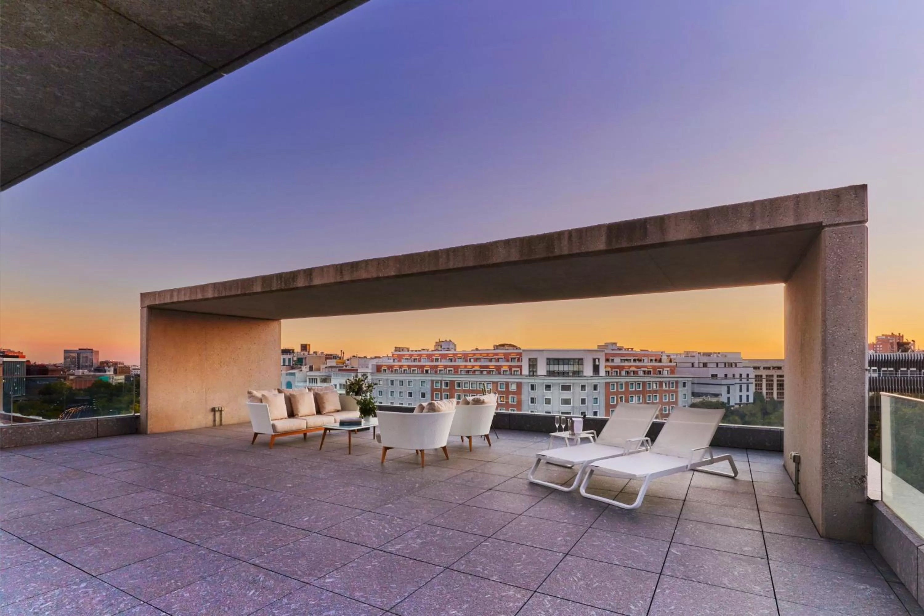 Balcony/Terrace in Hyatt Regency Madrid Residences