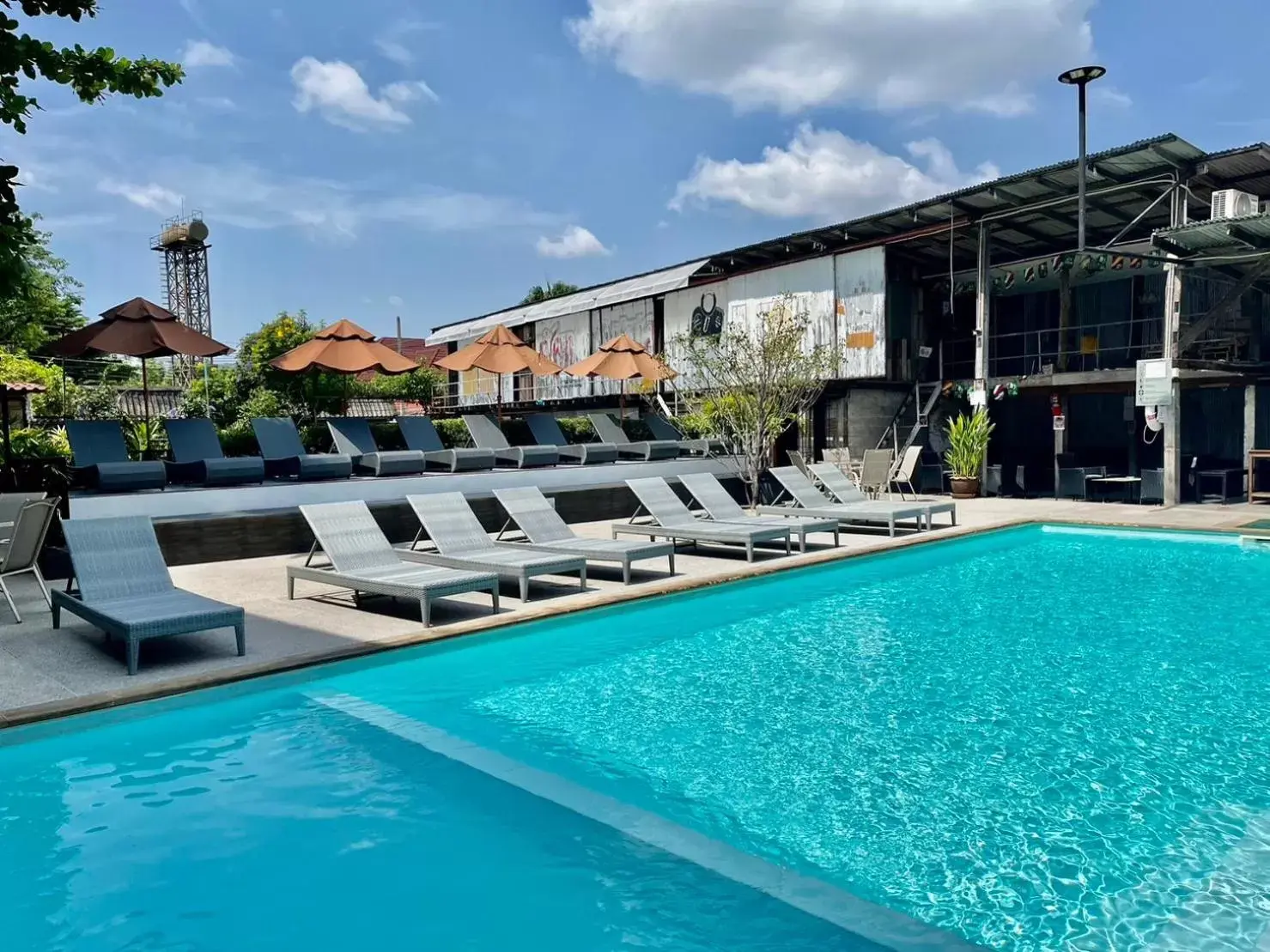 Swimming pool in The Warehouse Chiang Mai Swimming pool in The Warehouse Chiang Mai
