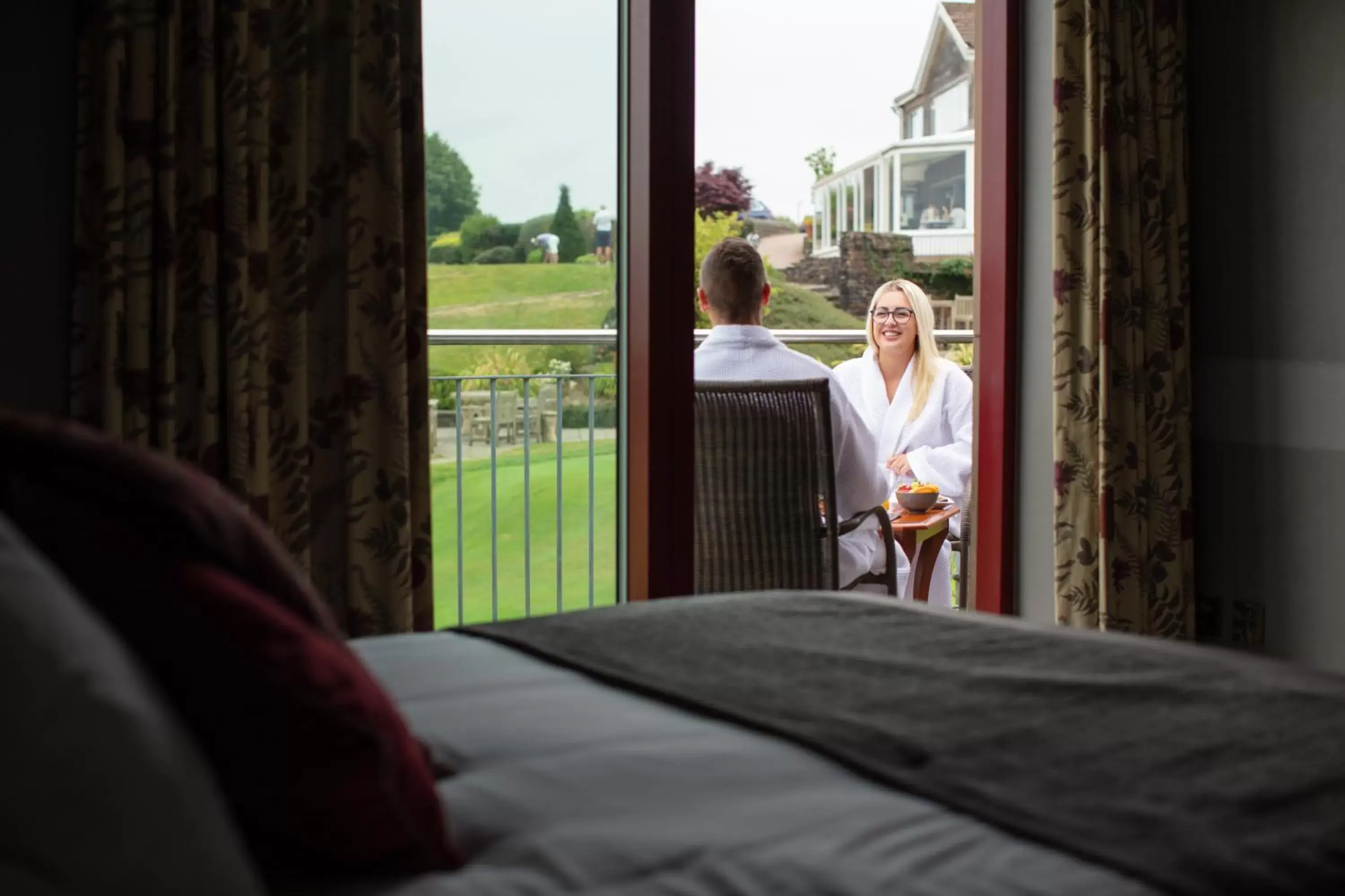 Balcony/Terrace in Bryn Meadows Golf, Hotel & Spa