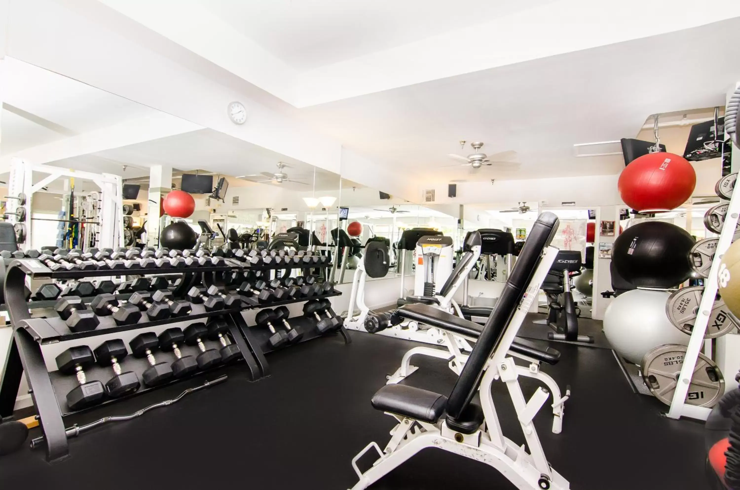 Fitness centre/facilities in Palm Beach Historic Inn