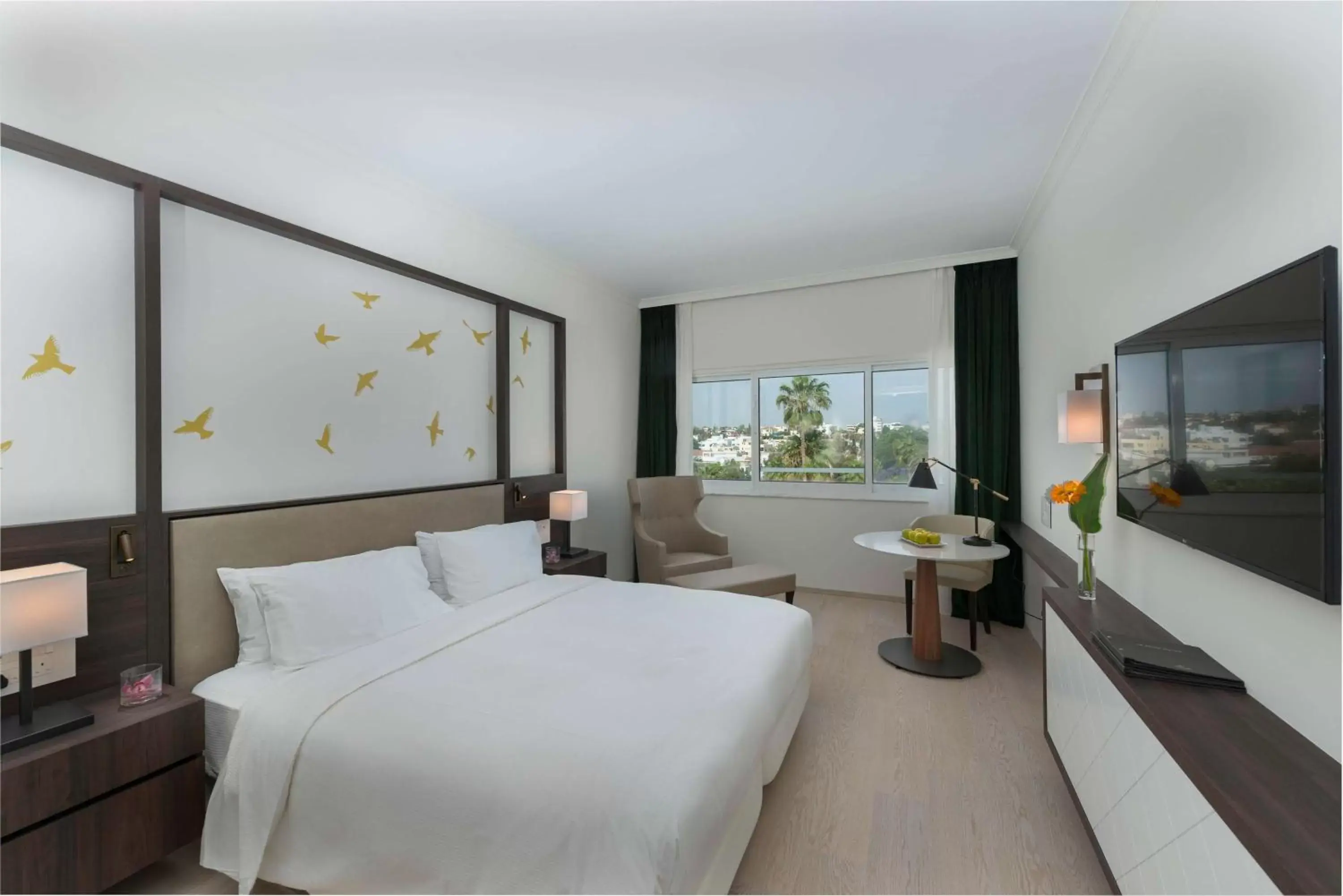Bed in Hilton Nicosia