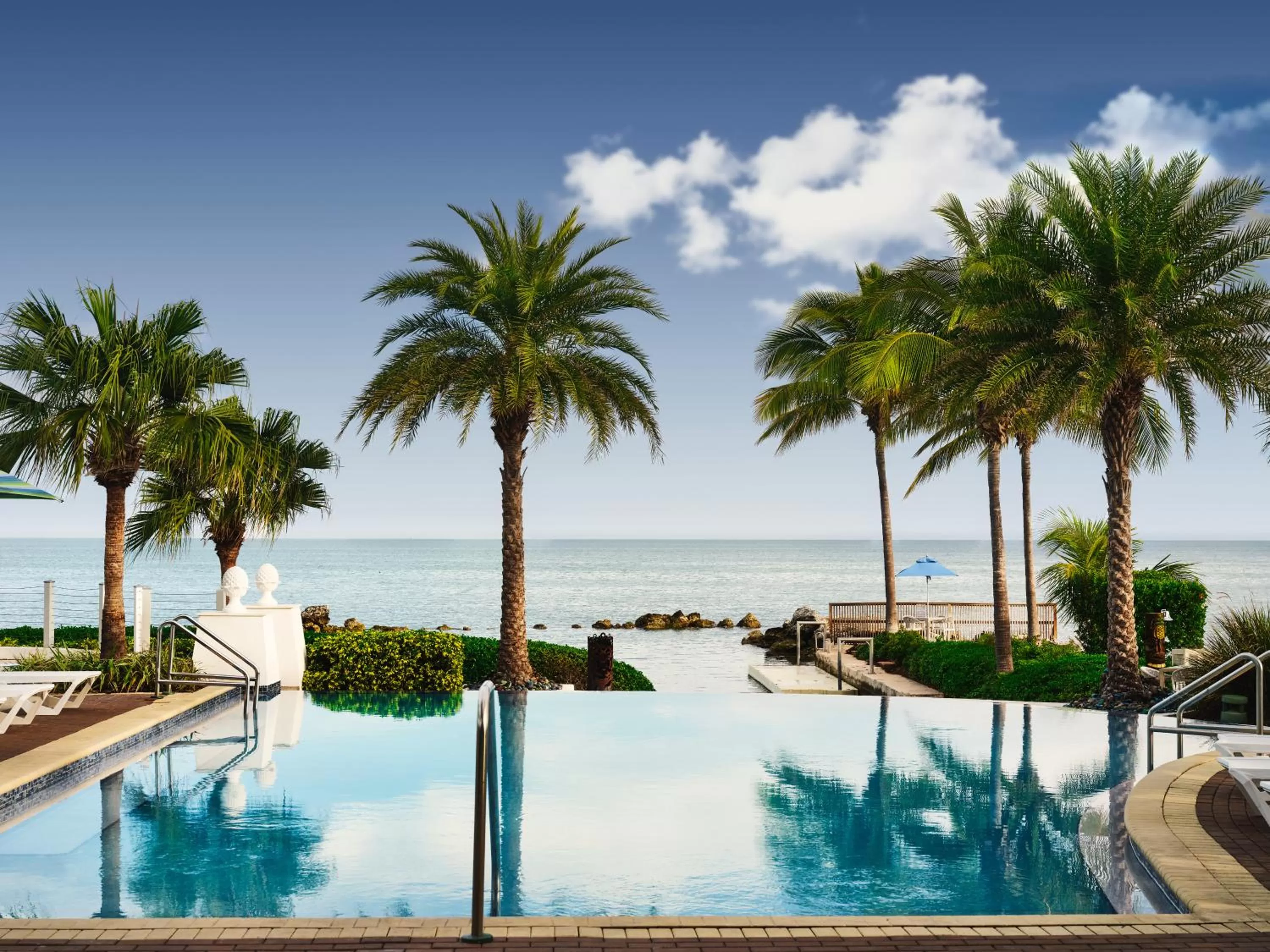 Pool view in Courtyard by Marriott Faro Blanco Resort