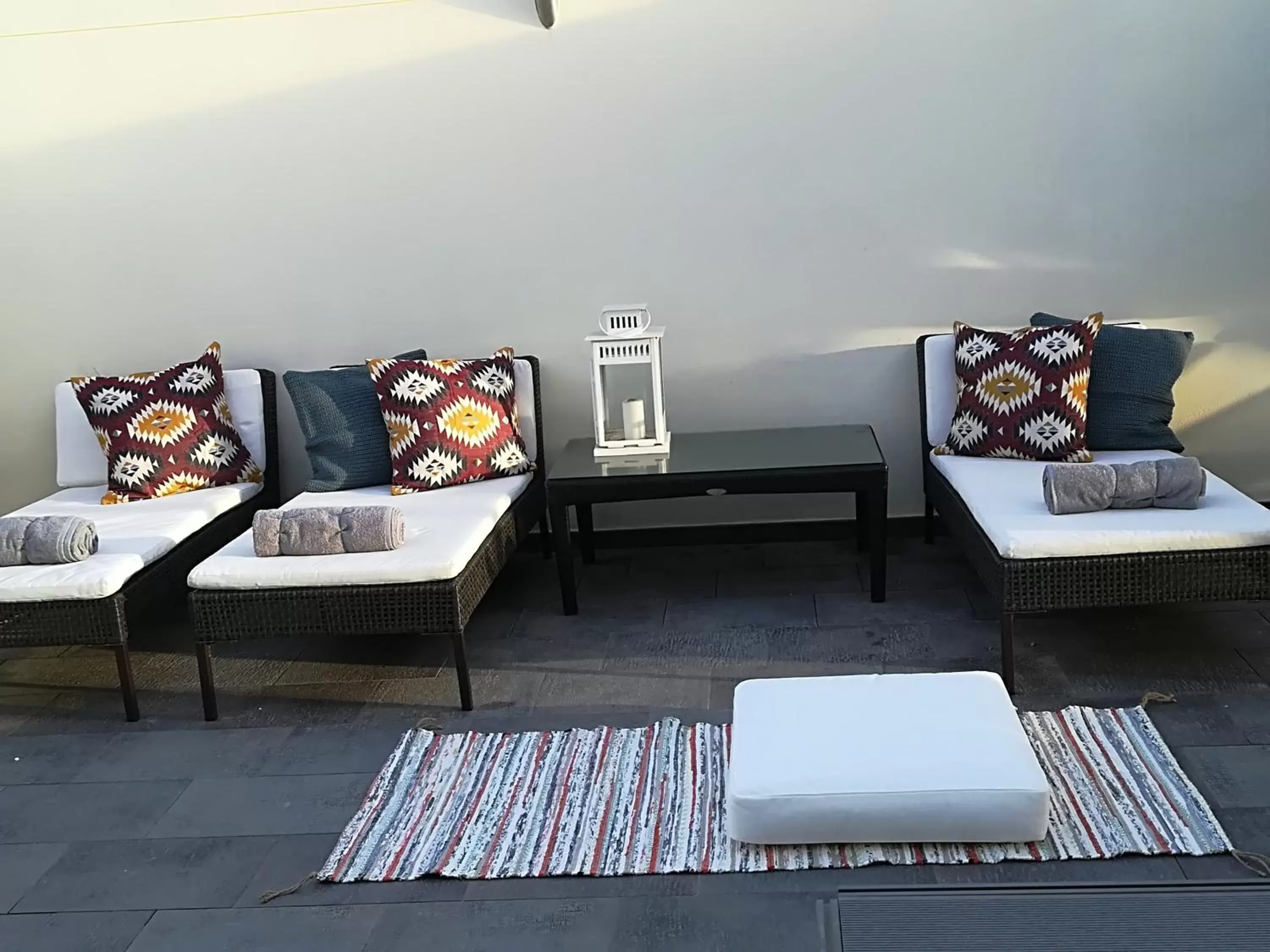 Balcony/Terrace, Seating Area in B&B Siracusa